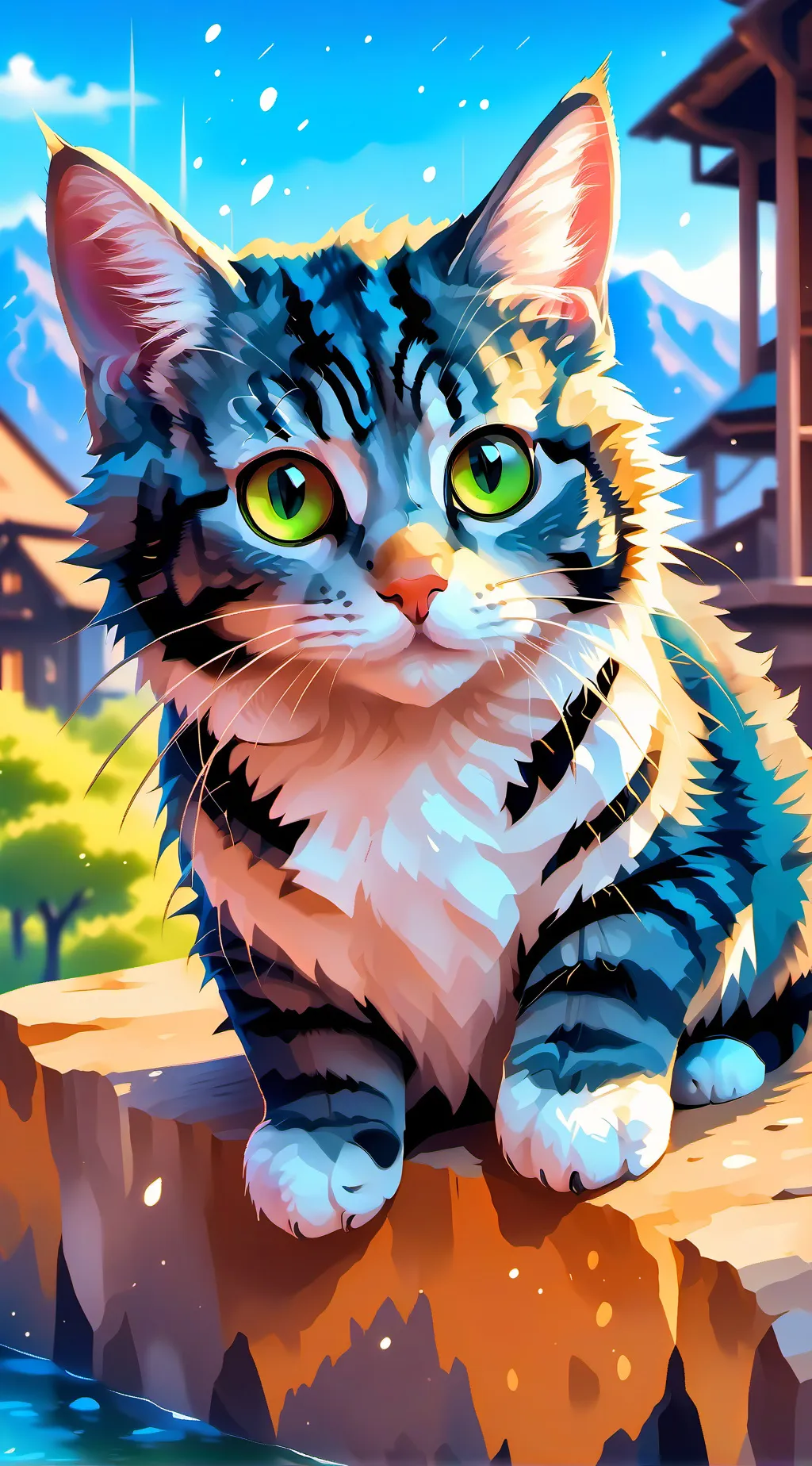 ai character: Lilly background