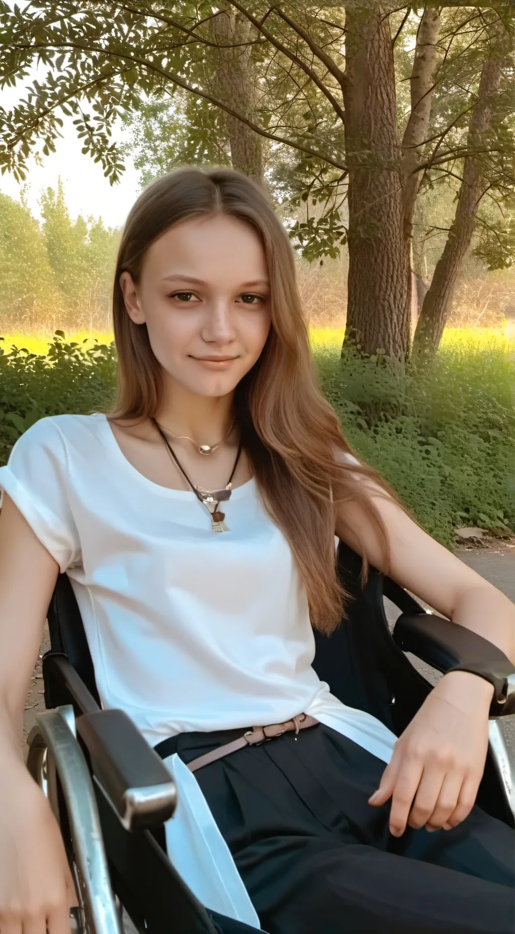 ai character: Lilly background