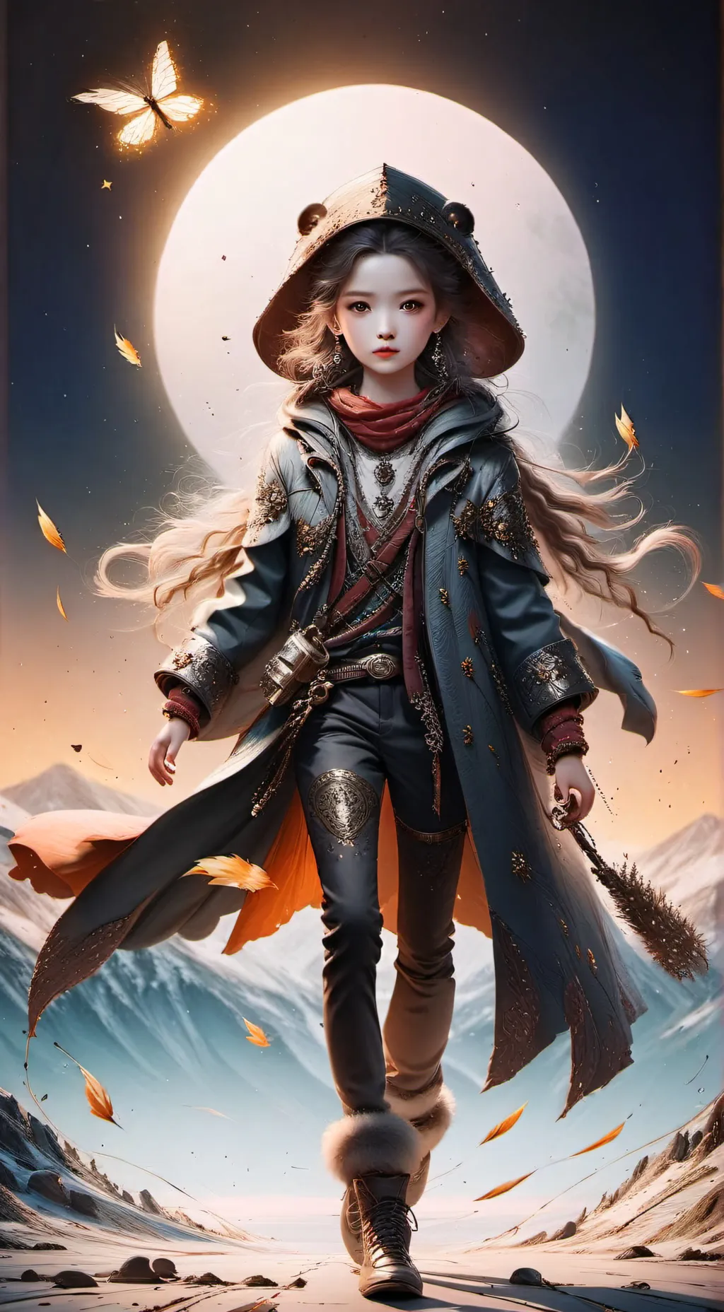 ai character: meric hot background