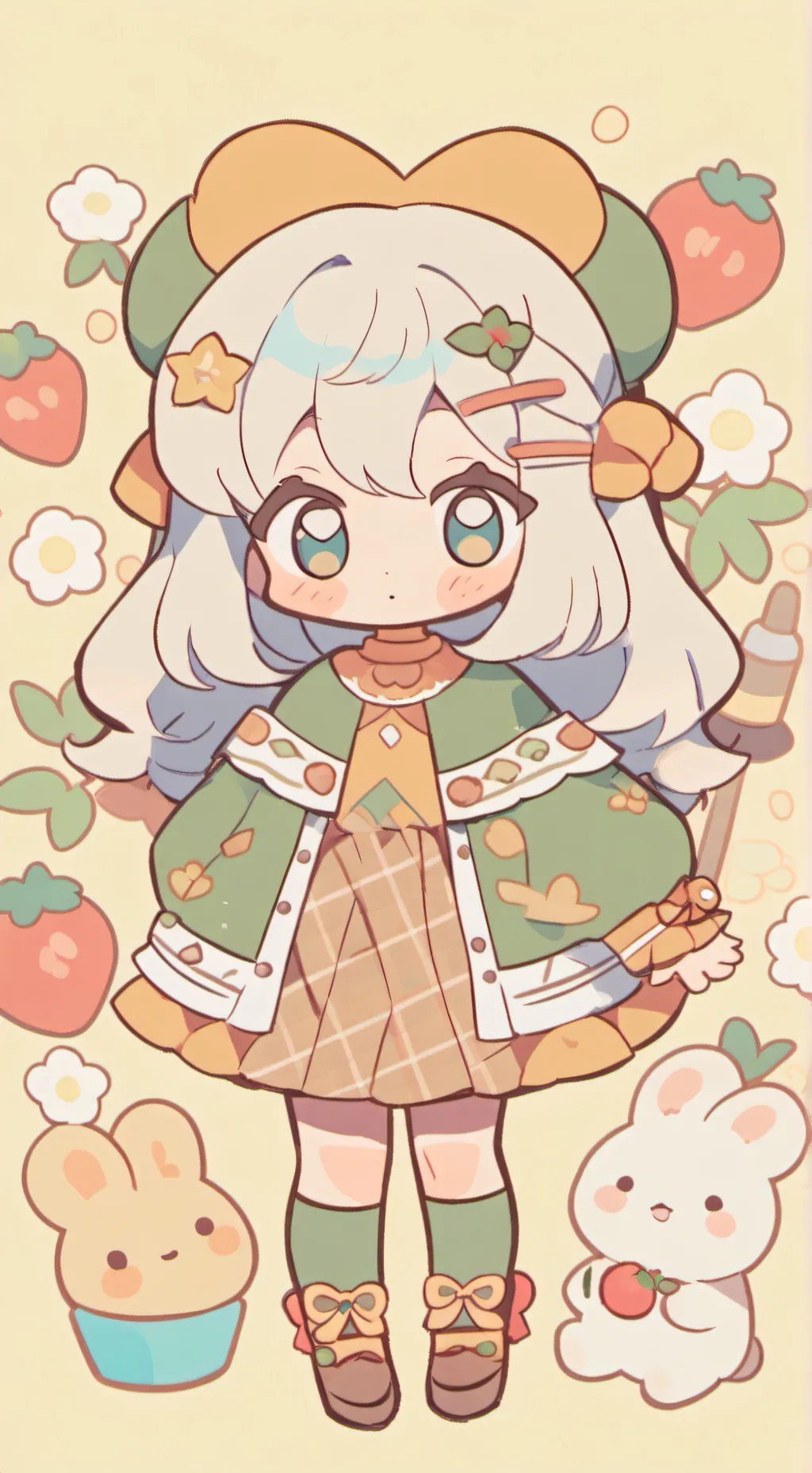 ai character: niña consentida background