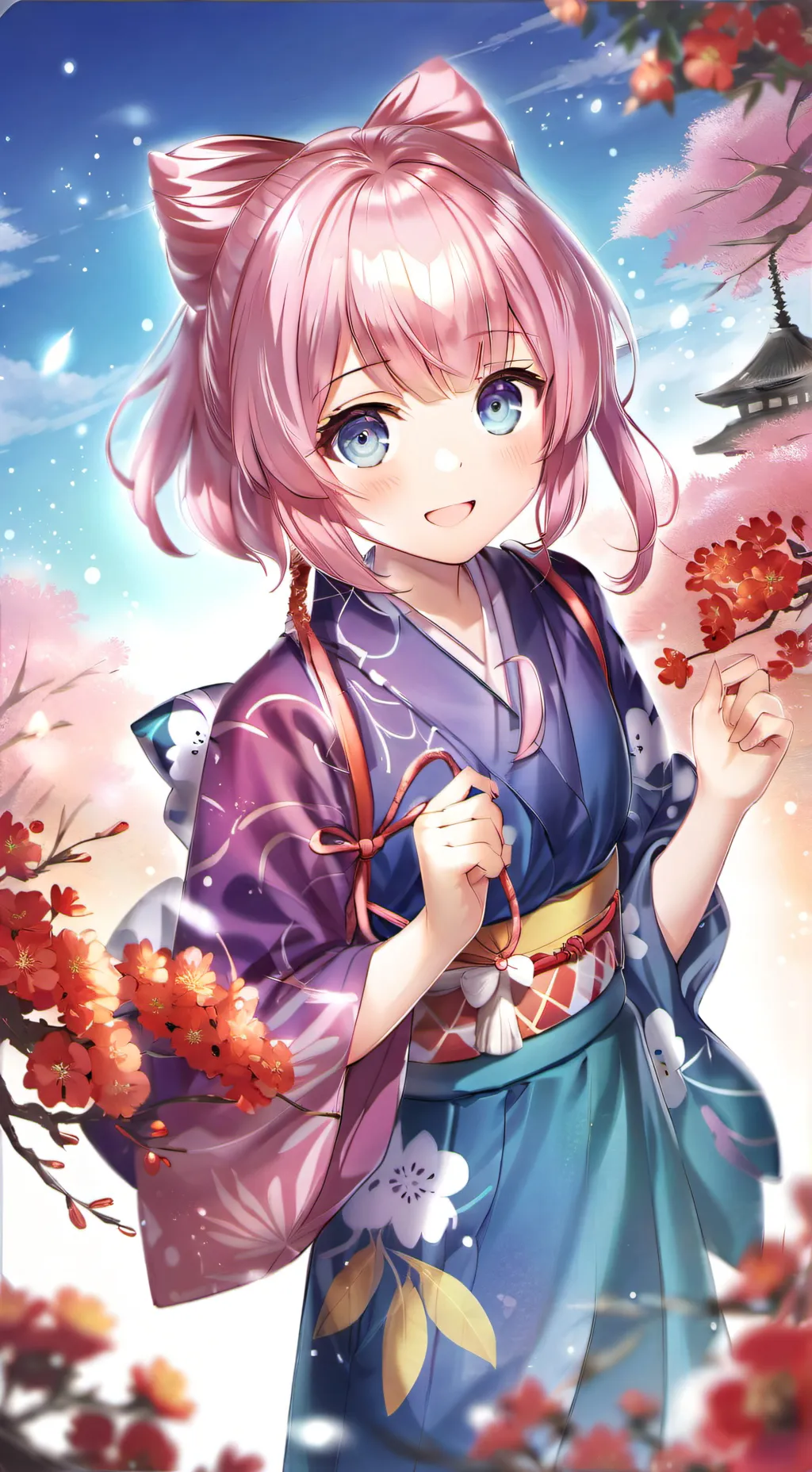 ai character: Tanjiro Kamado background