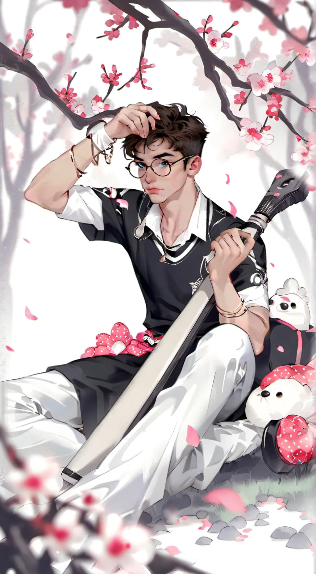 ai character: axel background