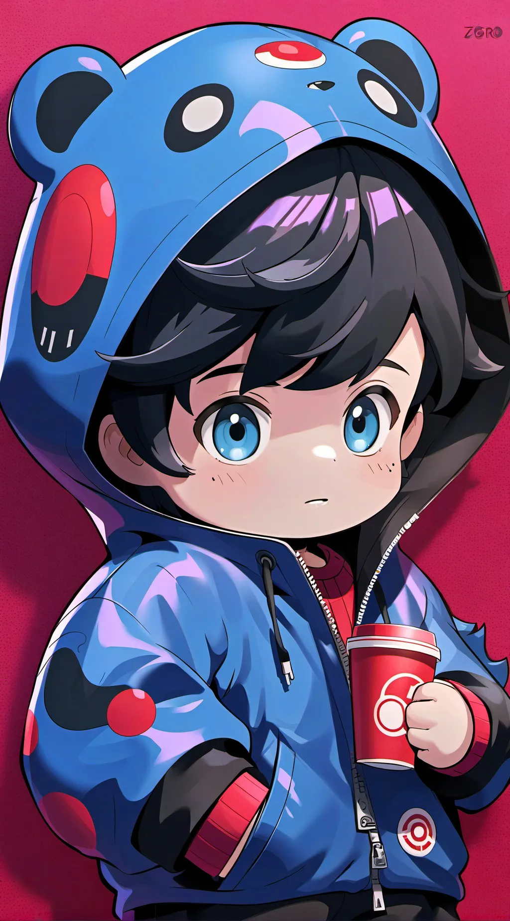 ai character: ANNOYING BABY 2 background