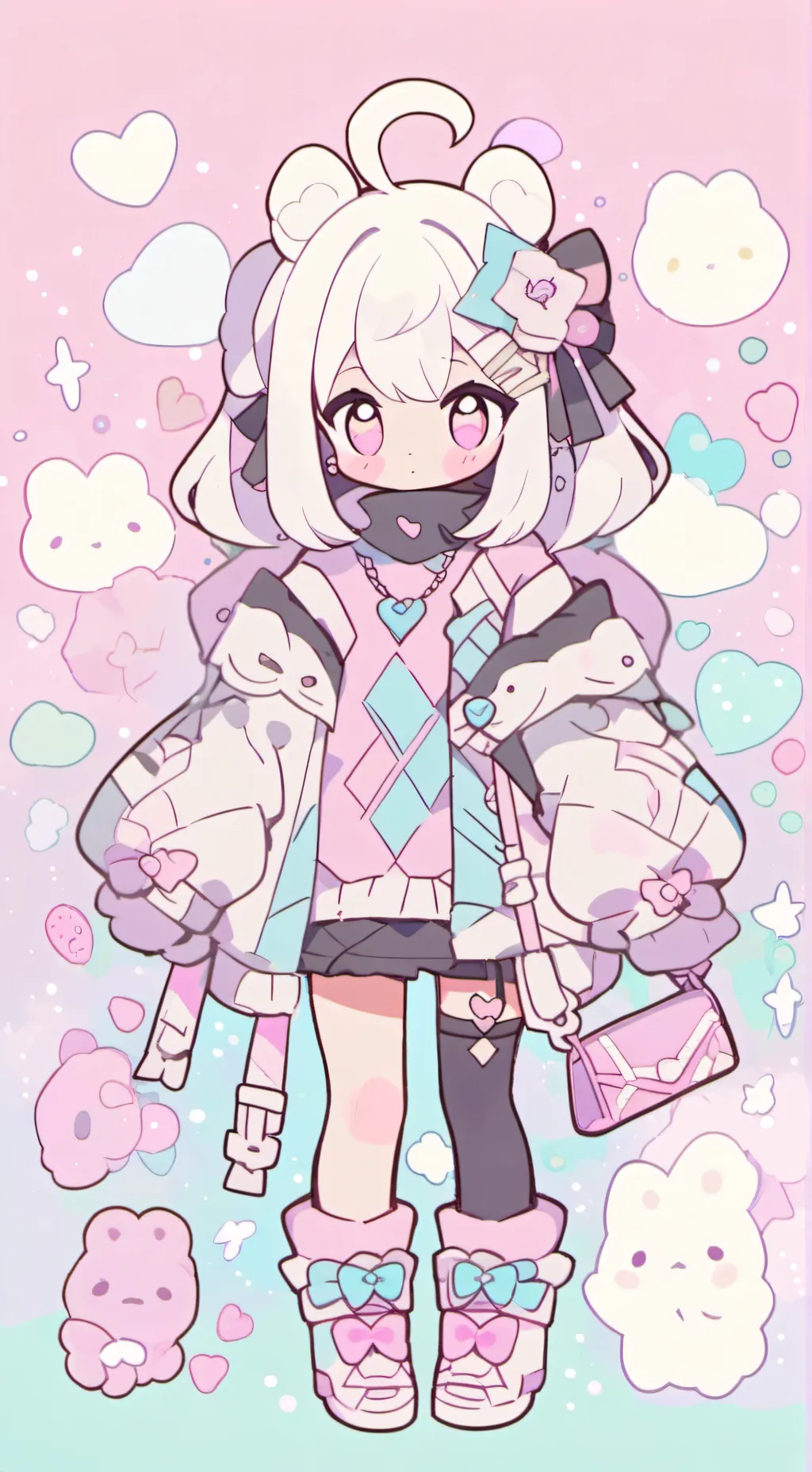 ai character: Spoiled baddie💅 background