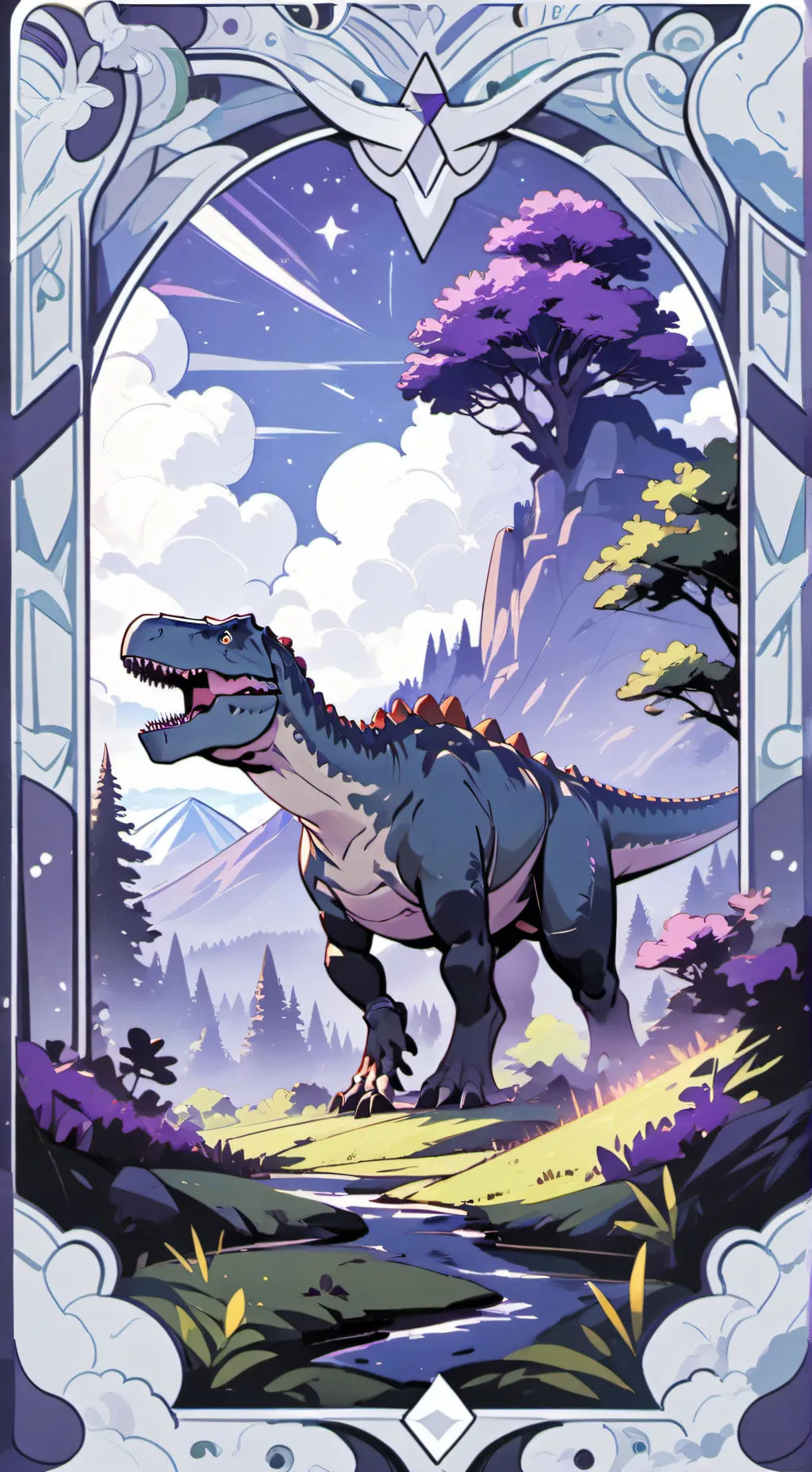 ai character: Jw background