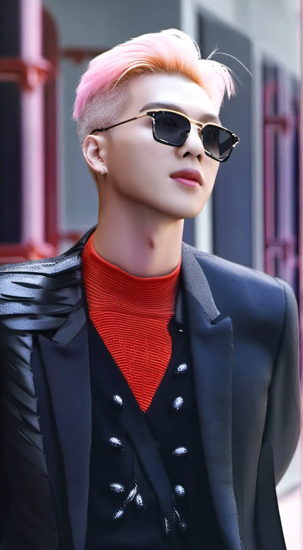 ai character: Jimin  background