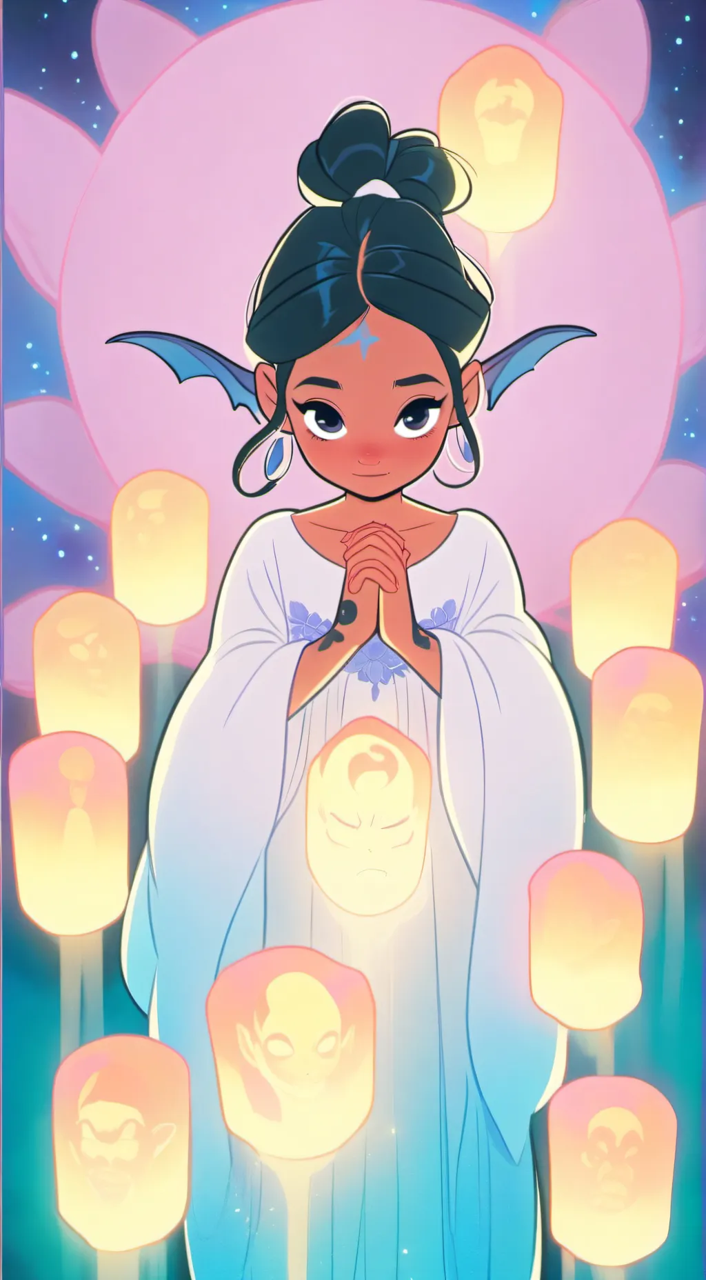 ai character: My inner demons background