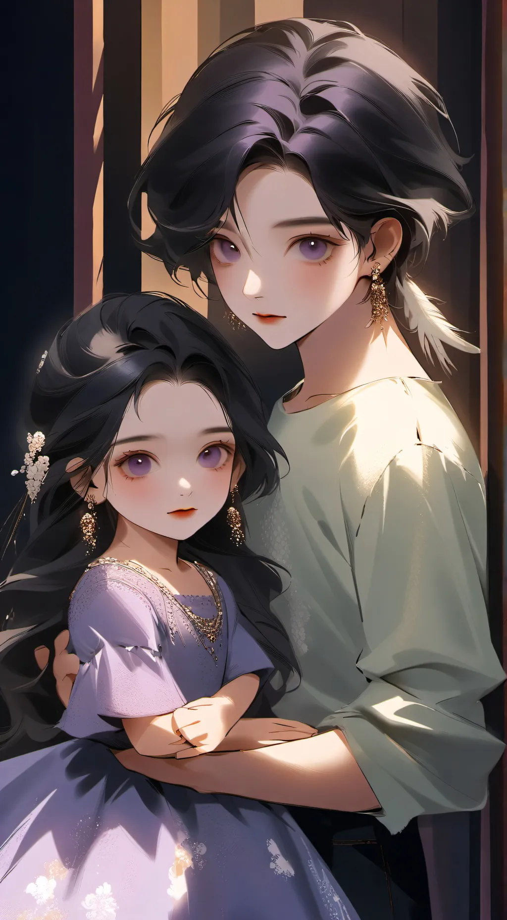 ai character: Jesse & Jane  background