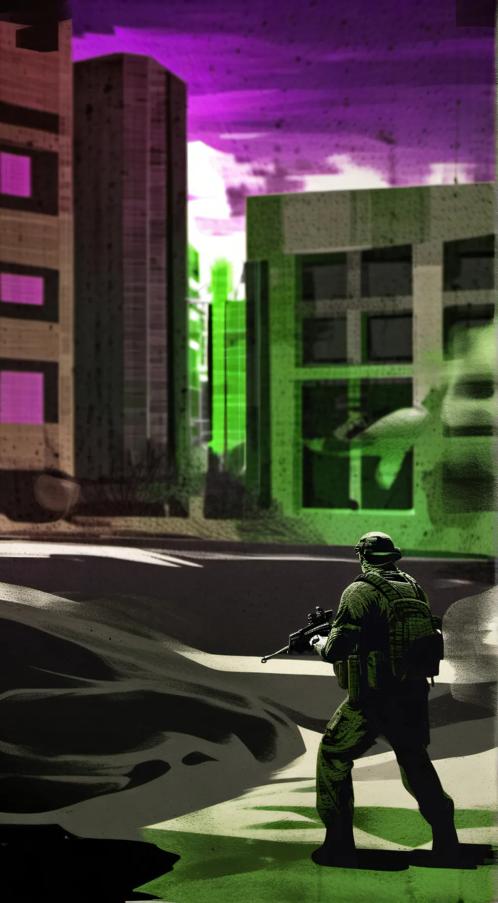 ai character: gostface background