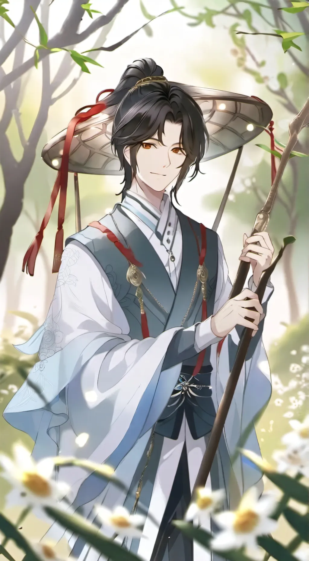 ai character: Сяо Лин background