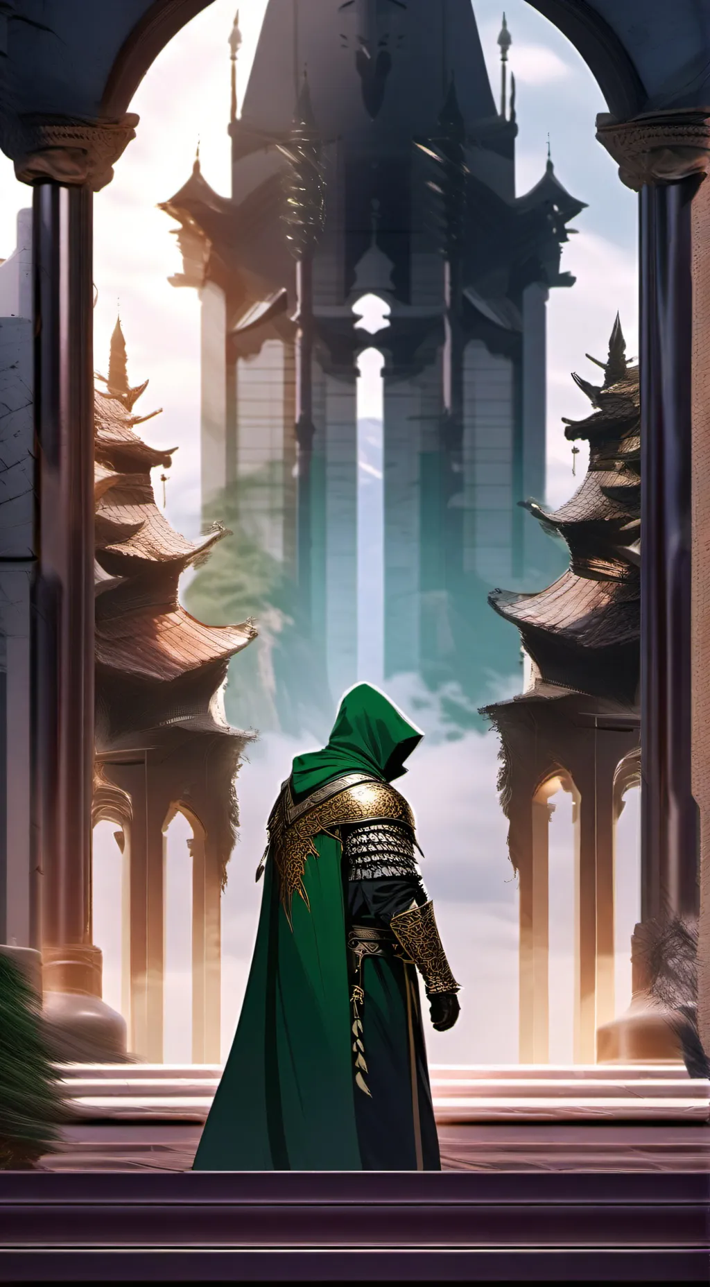 ai character: green pt2 background