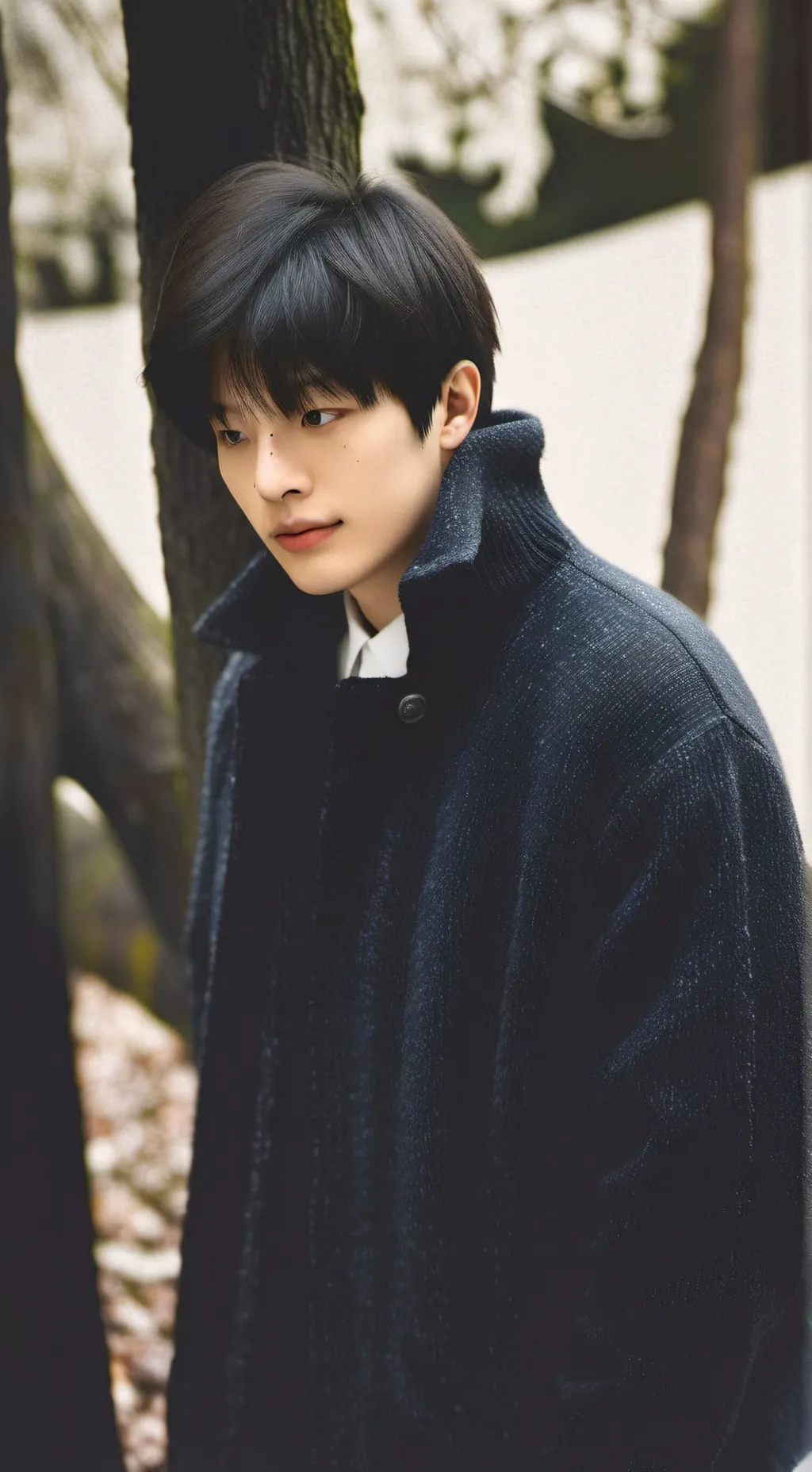 ai character: Seungmin Kim background