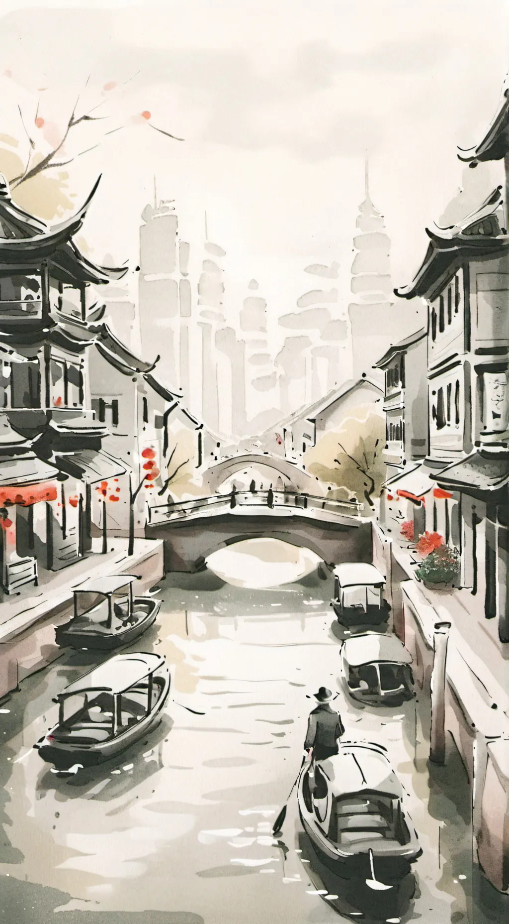 ai character: Godzilla scene background