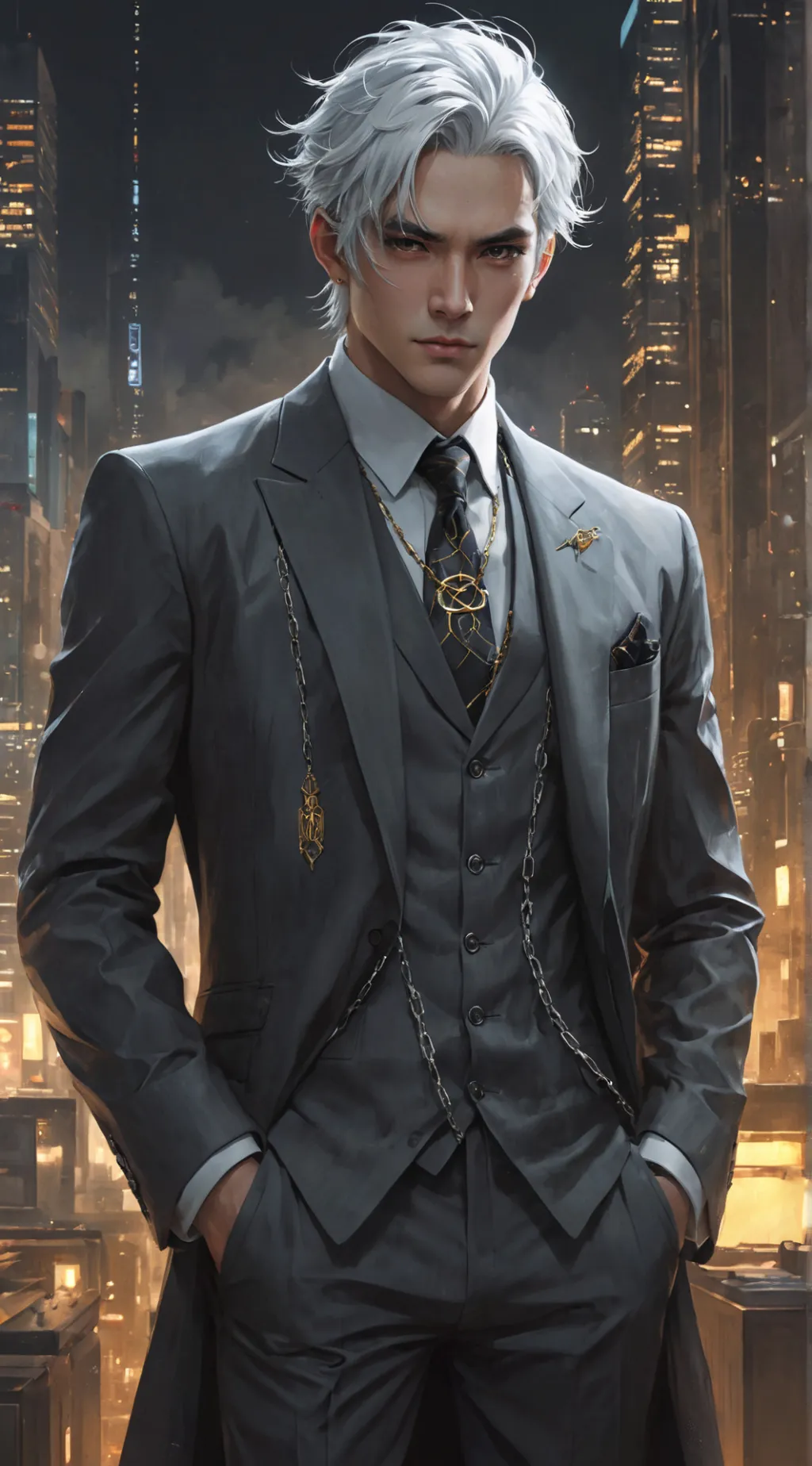 ai character: Lucien background