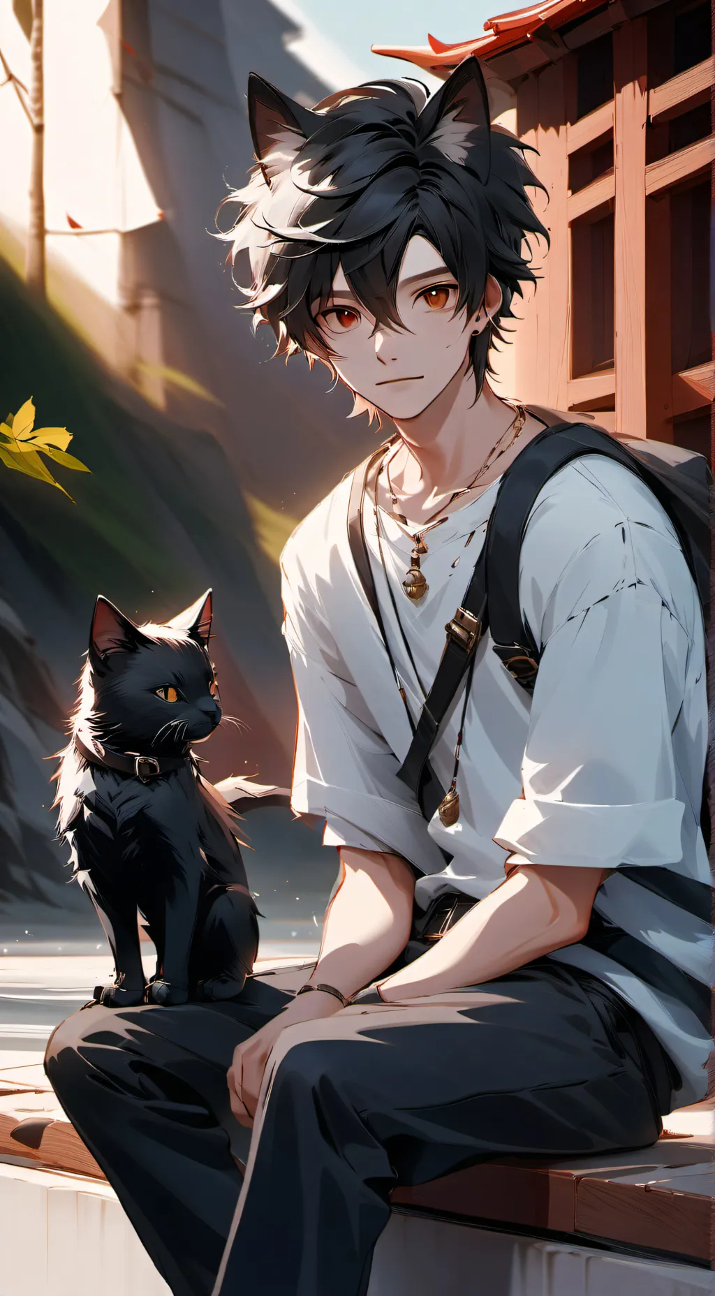 ai character: Lucas background