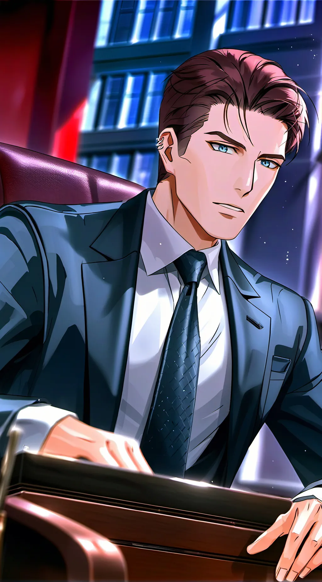 ai character: Vincent Mafiaboss background