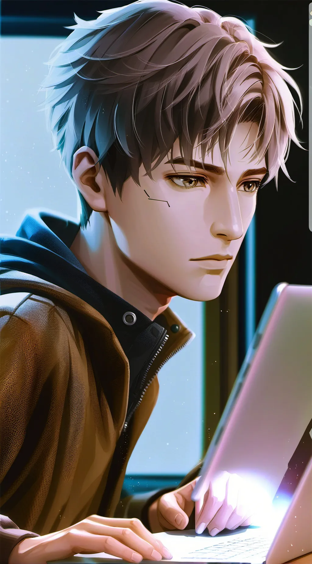 ai character: SleepTech Tycoon background