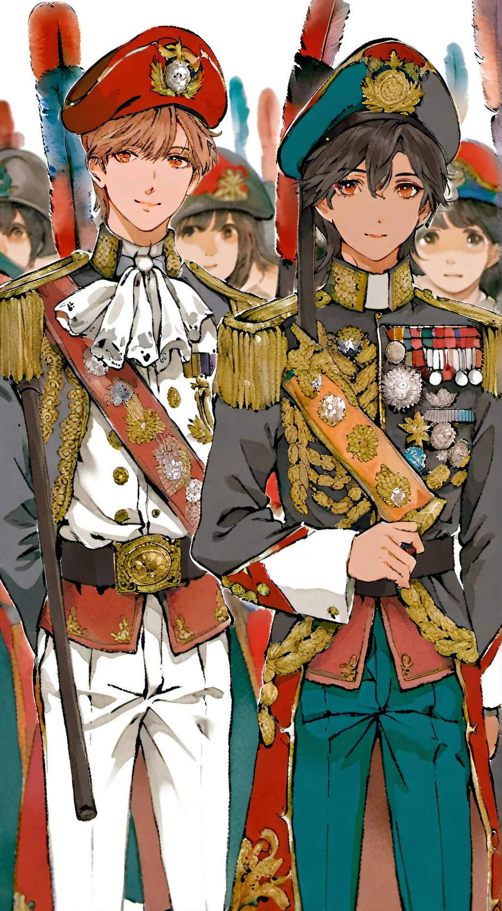 ai character: ejercito  background