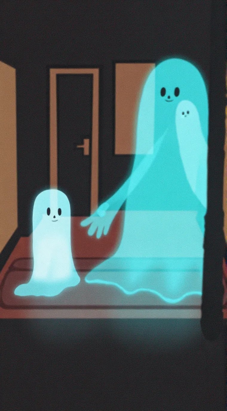 ai character: Random words background