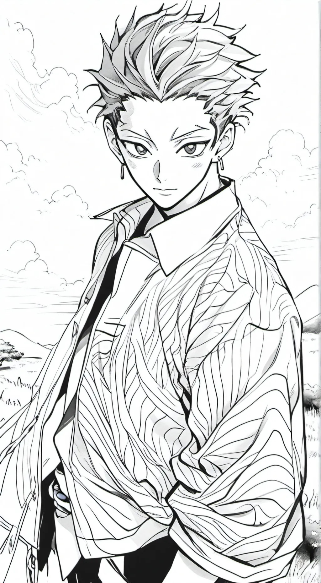 ai character: ☫ Итан  background