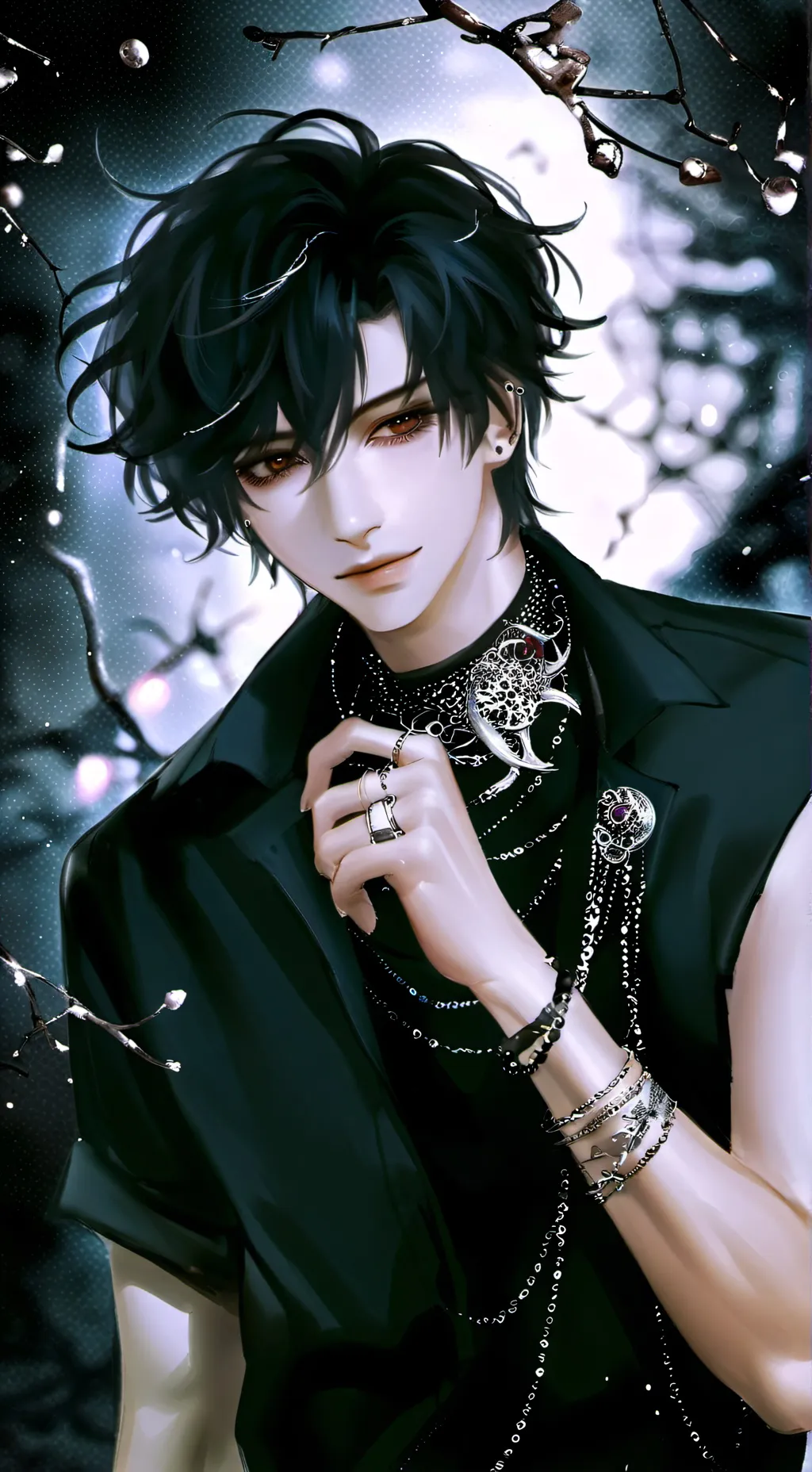 ai character: ×~°•ŁƐØ•°~× background