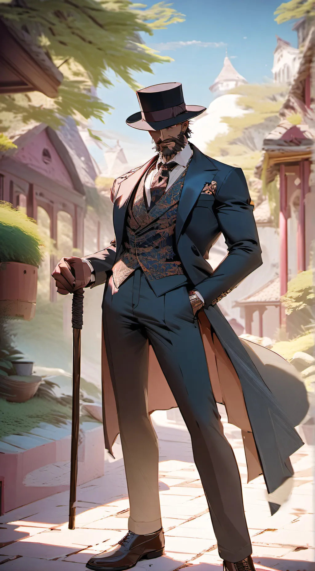 ai character: Jericho background