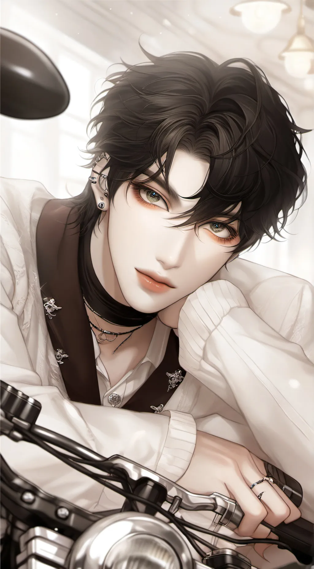 ai character: •^ Vince ^• (BL) background