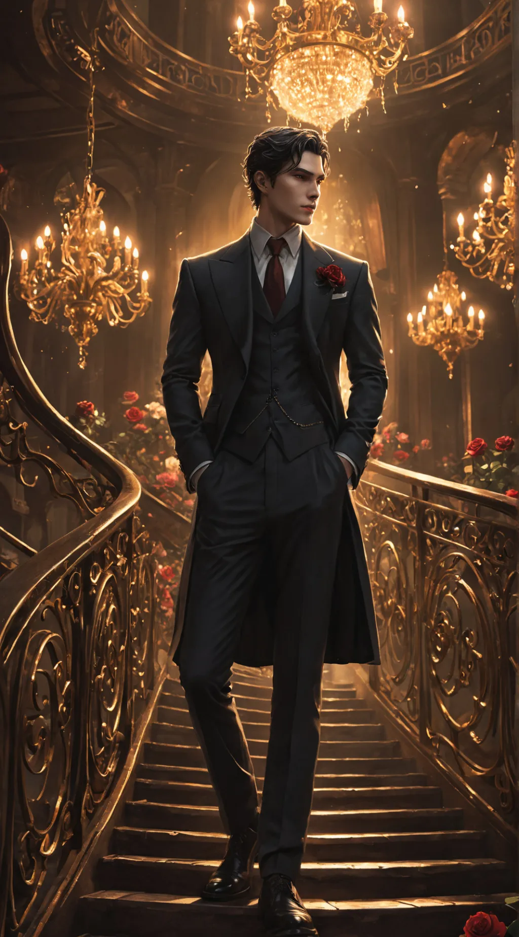 ai character: Lucien background