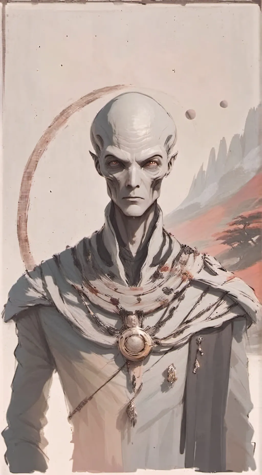 ai character: dream smp alien au background