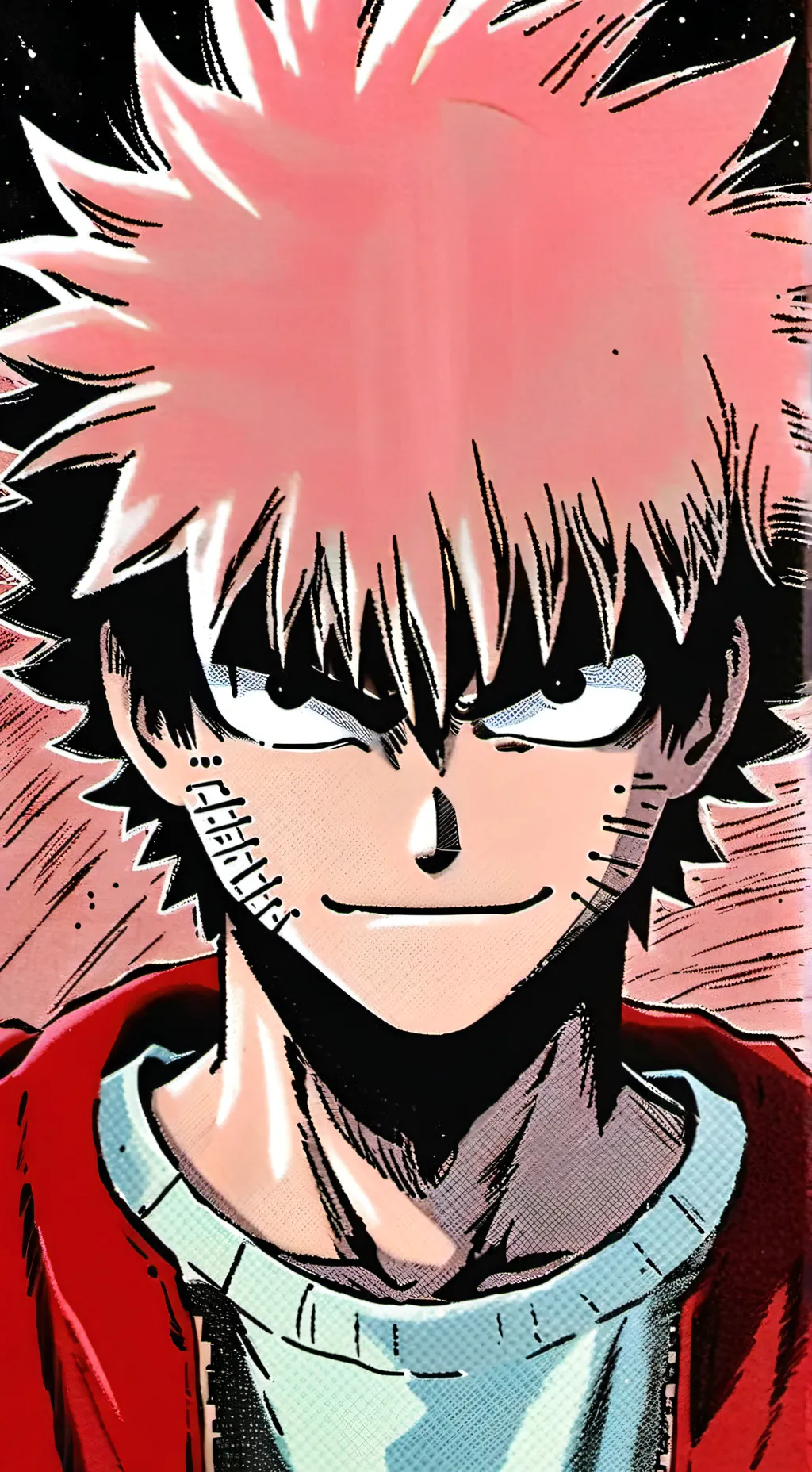 ai character: bakugo drunk background