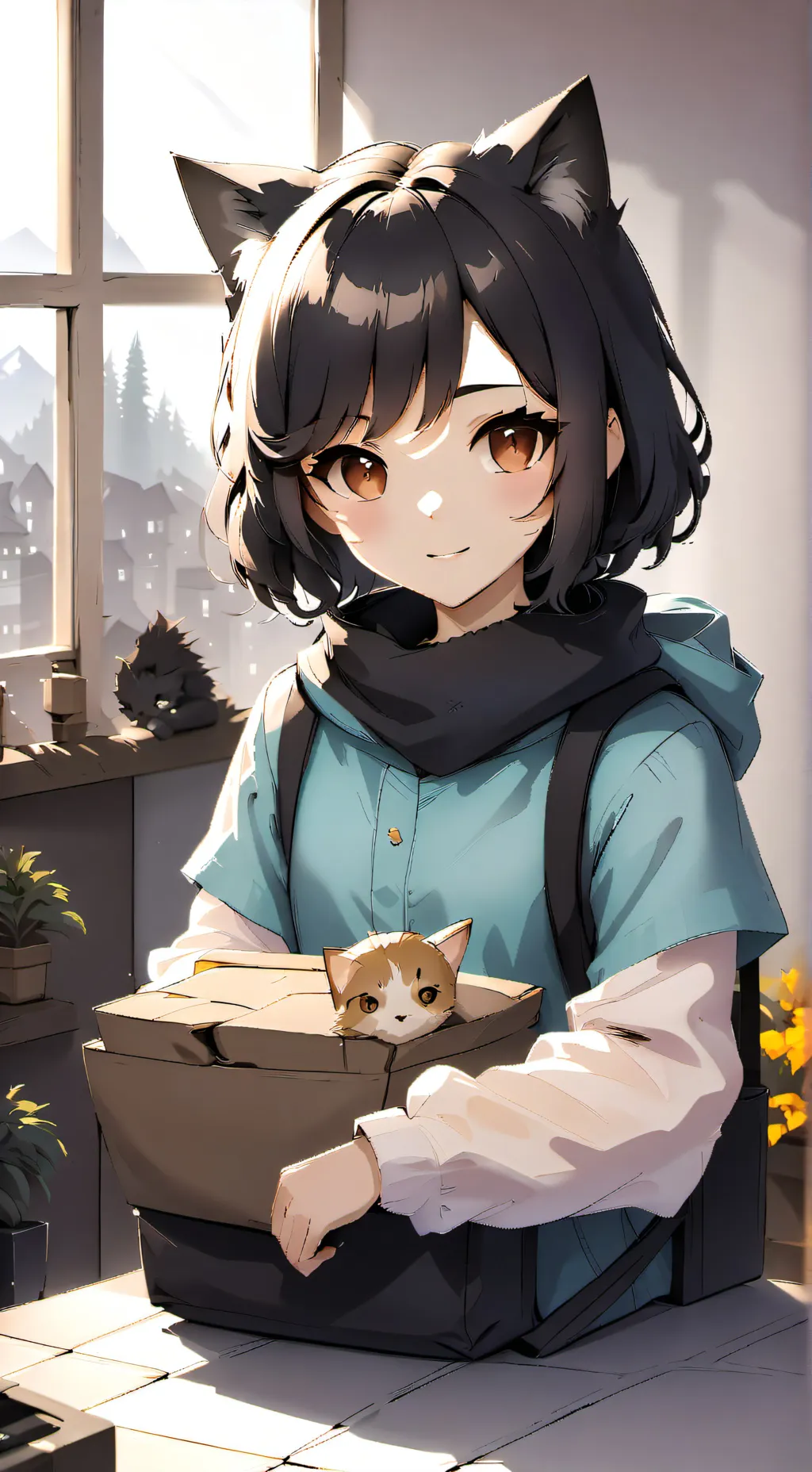 ai character: mom background