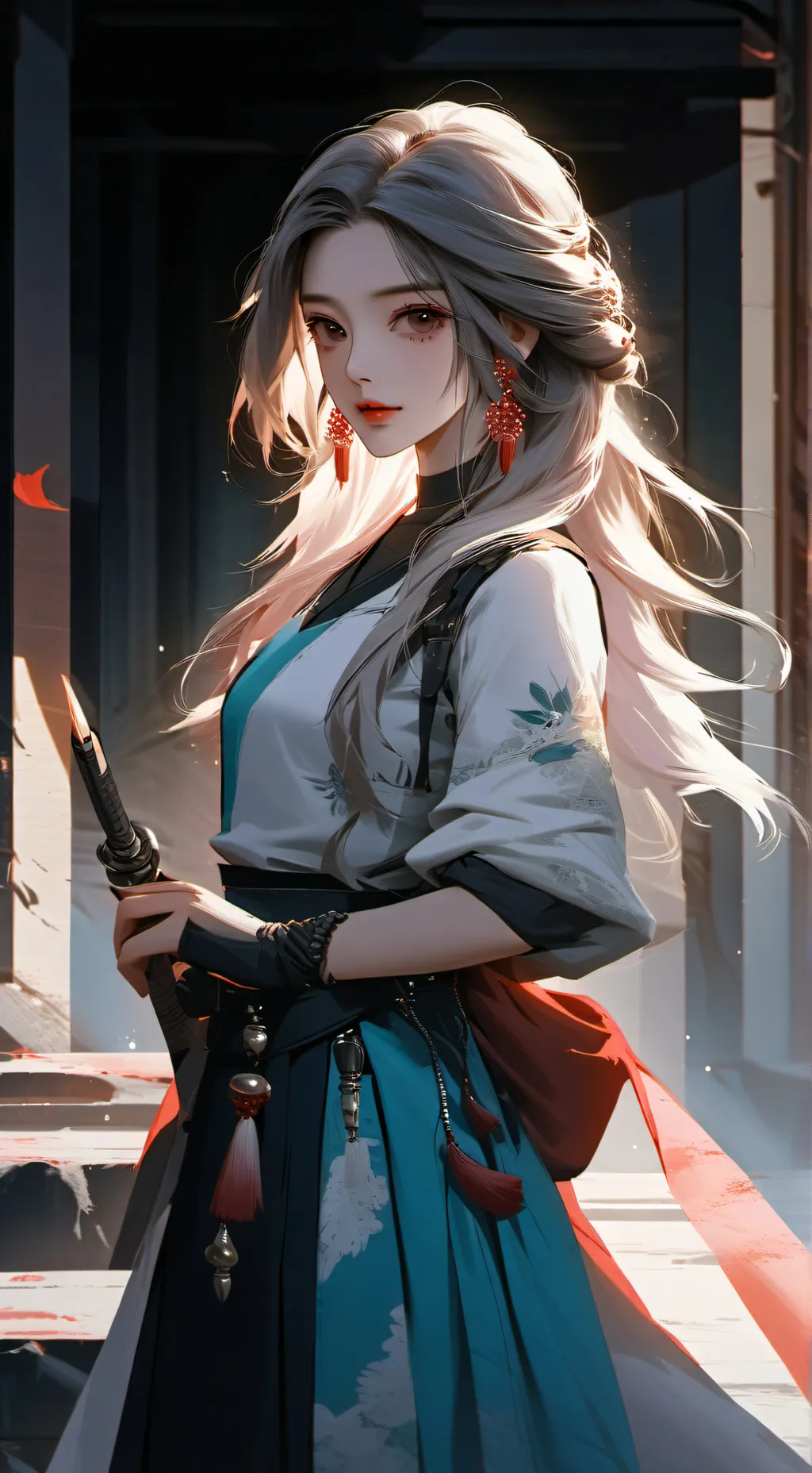 ai character: Sarah  background