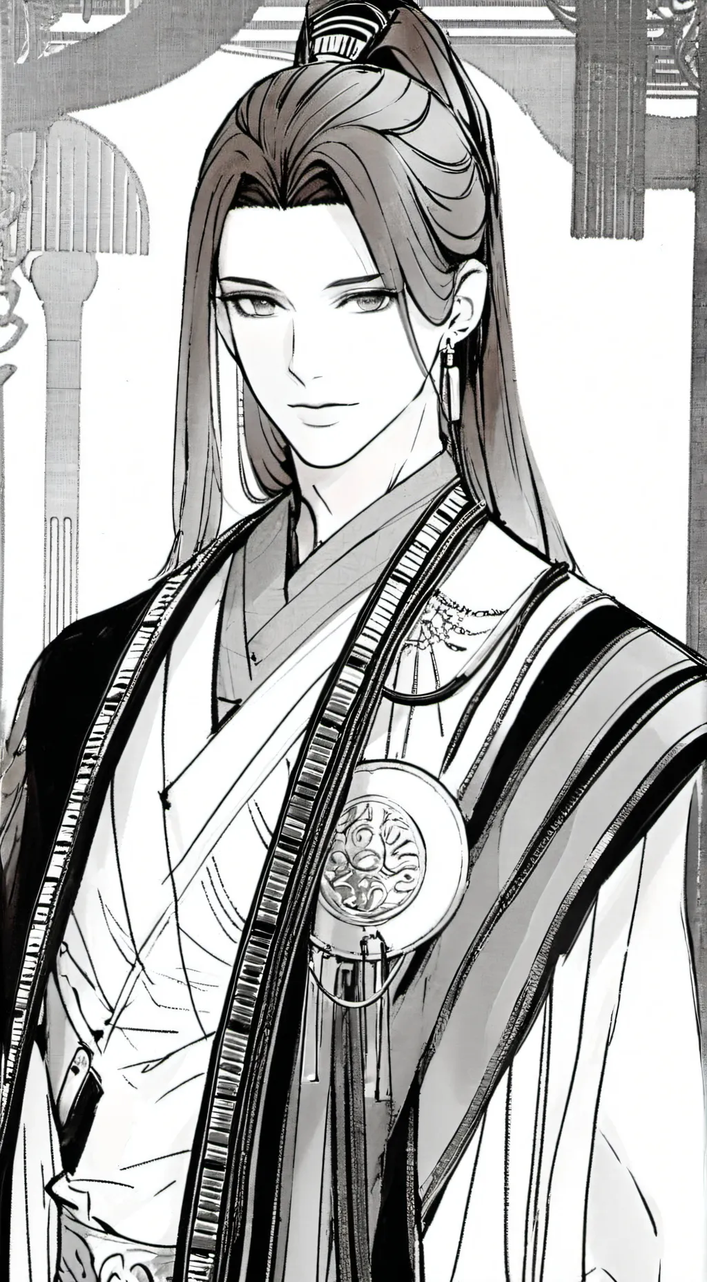 ai character: King Myka background