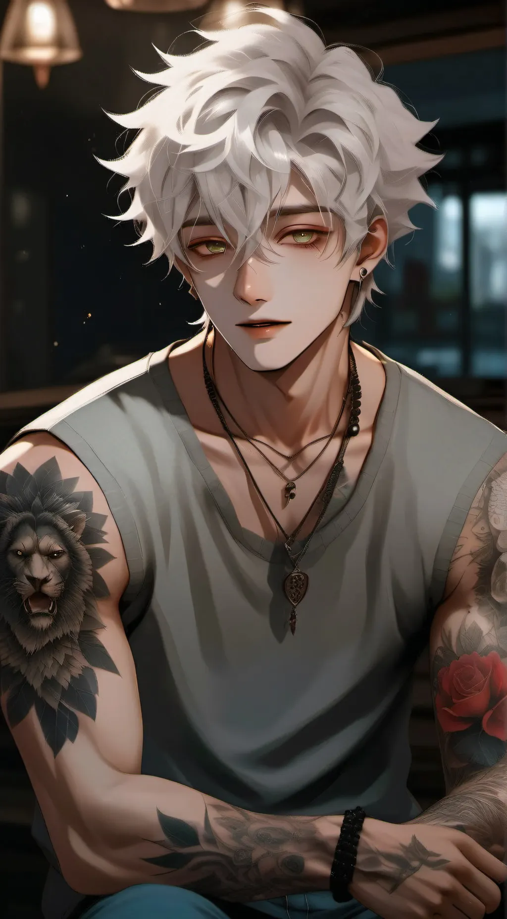 ai character: Пай background