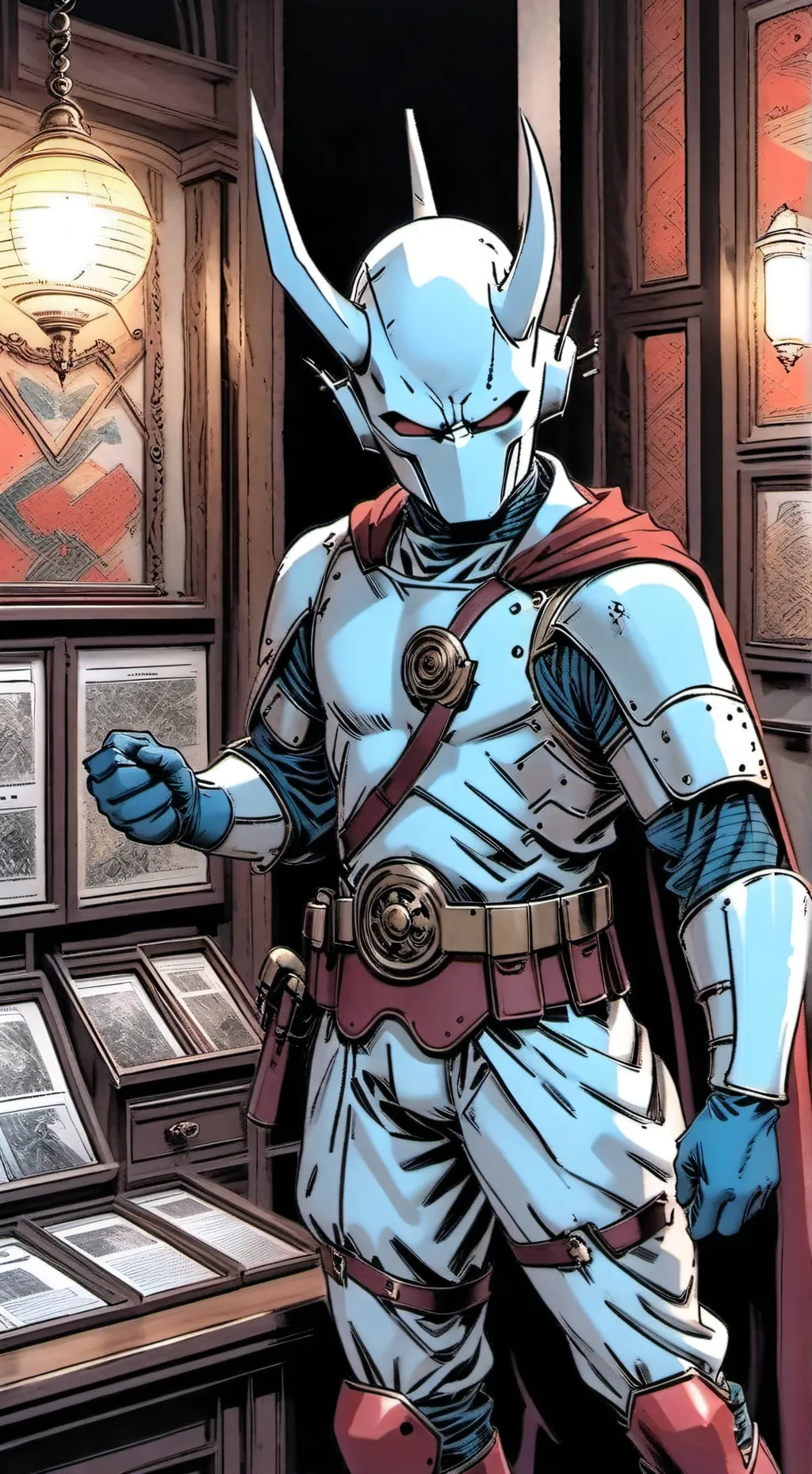 ai character: Austin  background