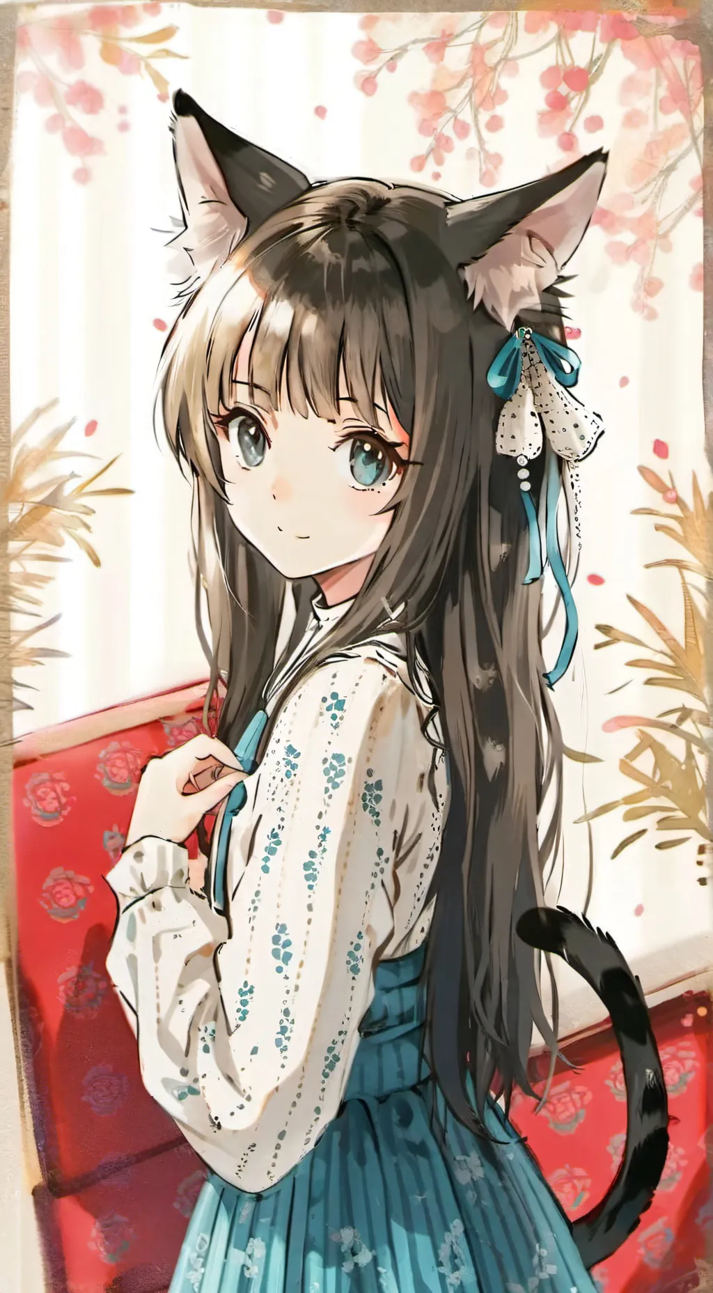 ai character: Kinda-Sus Kibdy Spirit background