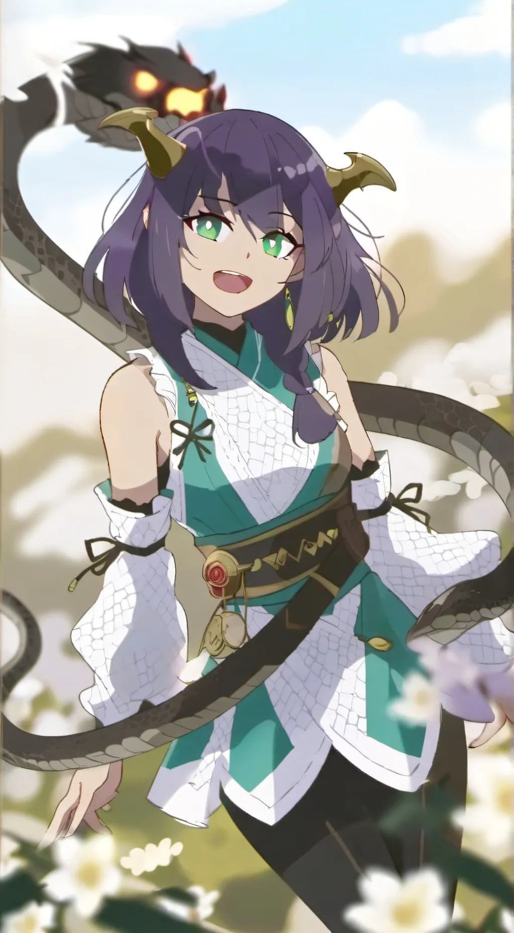 ai character: amethyst fpe background