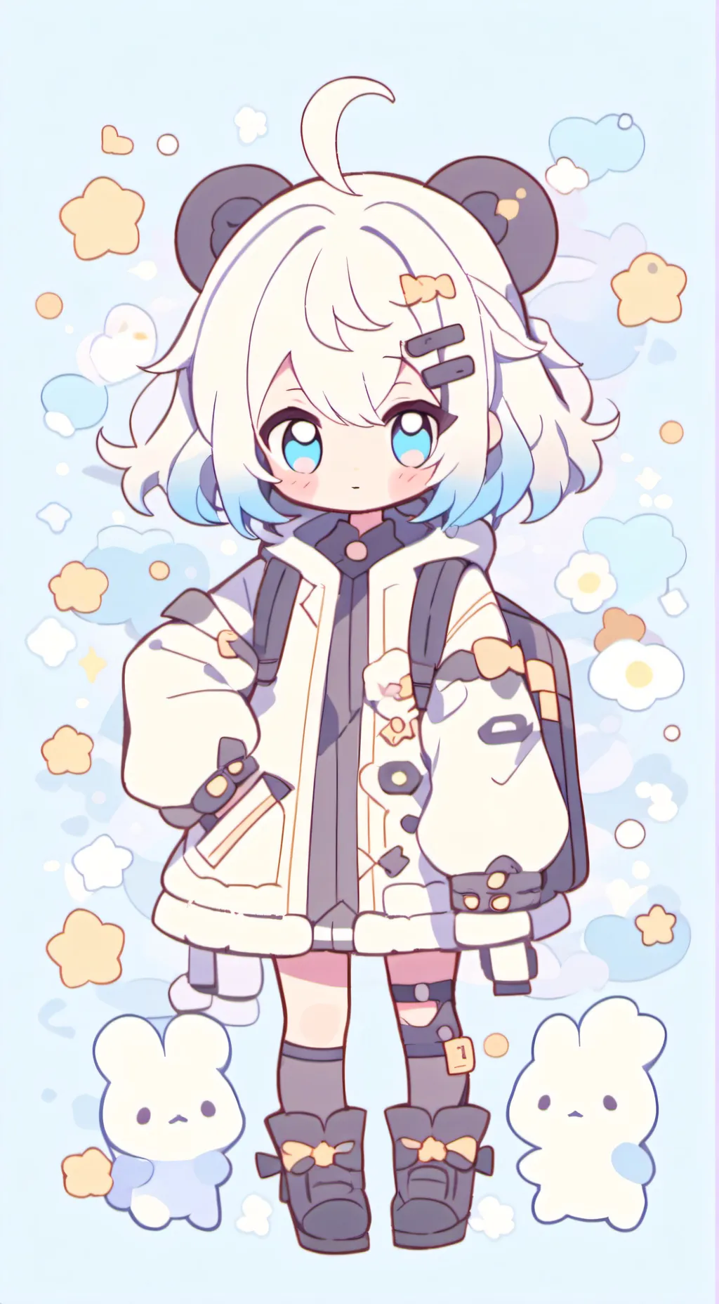 ai character: deriam x charlotte background