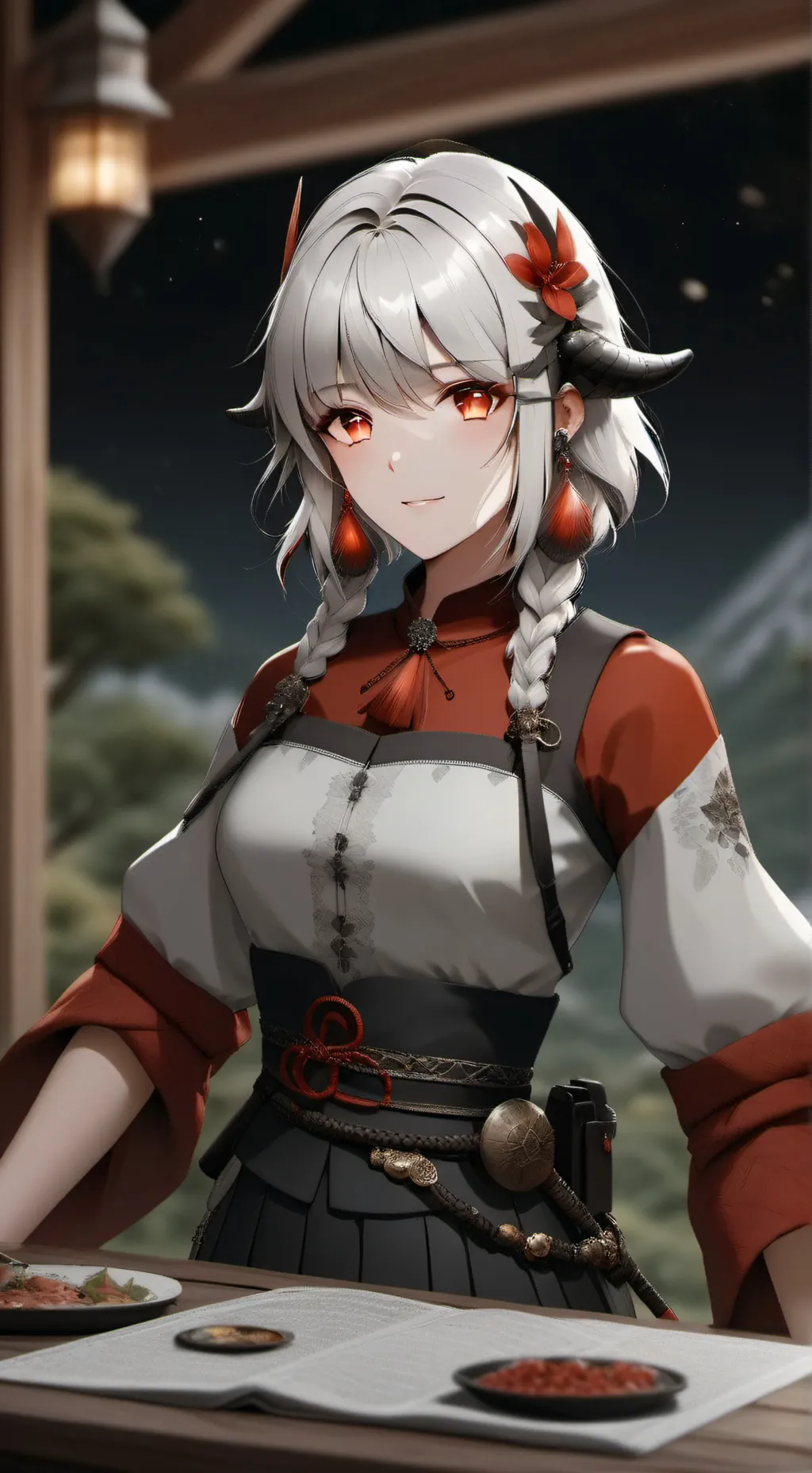 ai character: la chica villana background