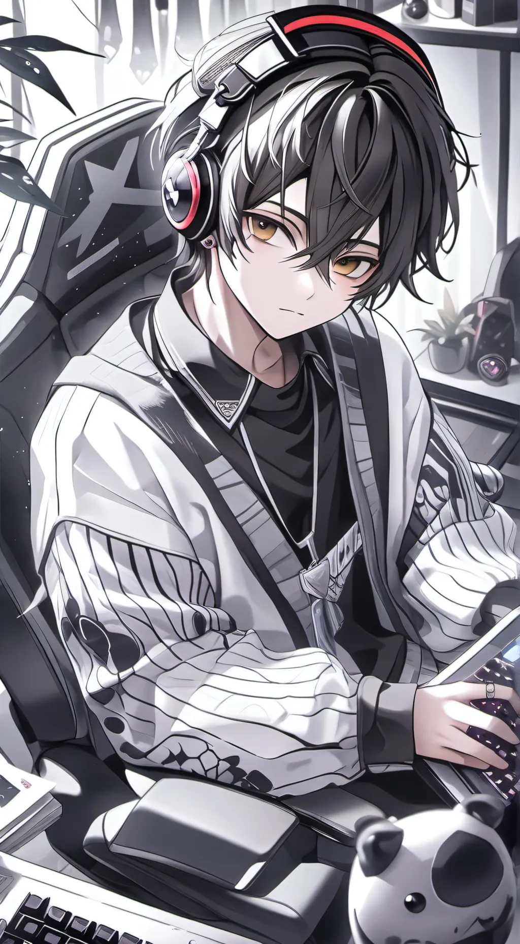 ai character: Kai background