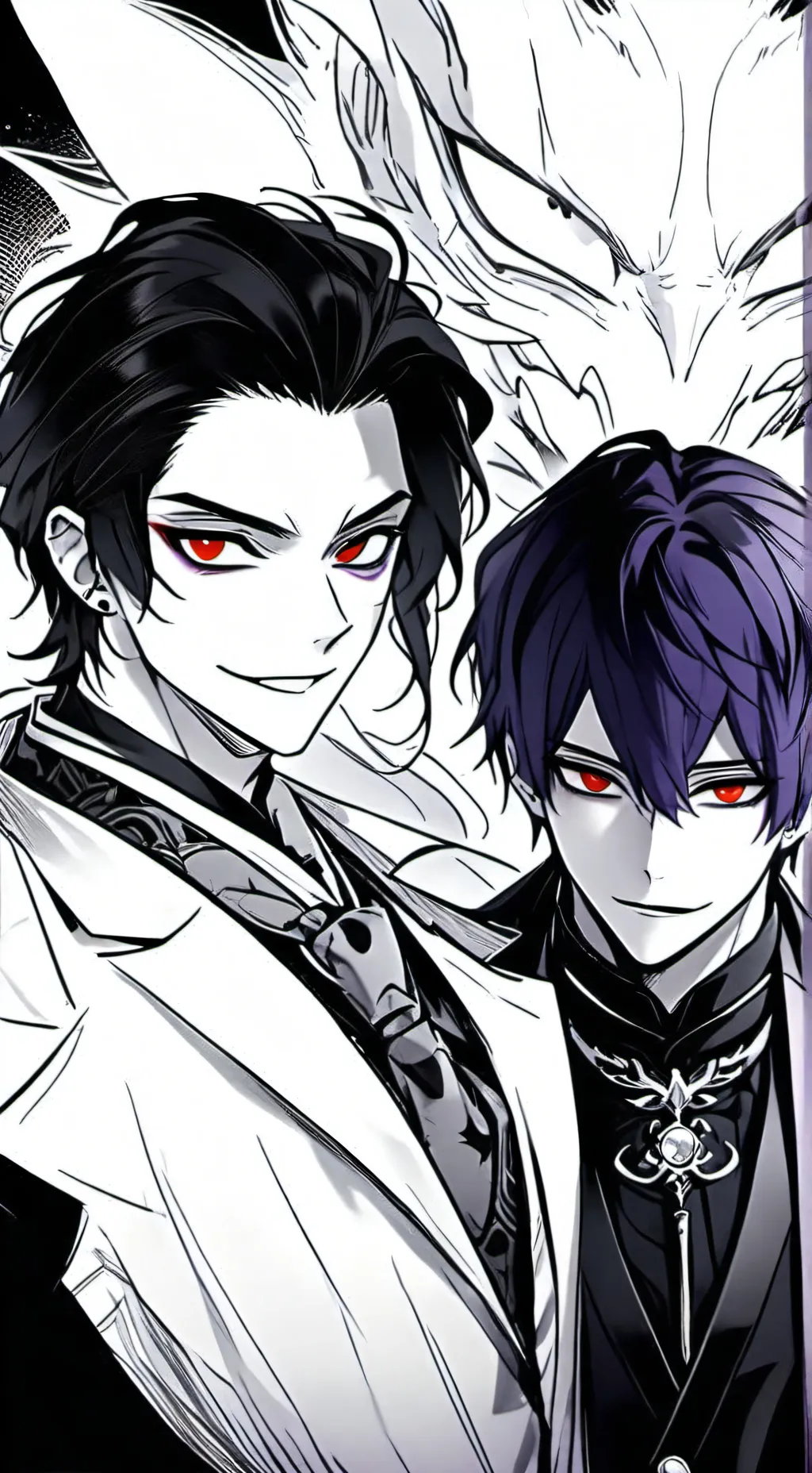 ai character: 🔥Liam x Xavier~. background