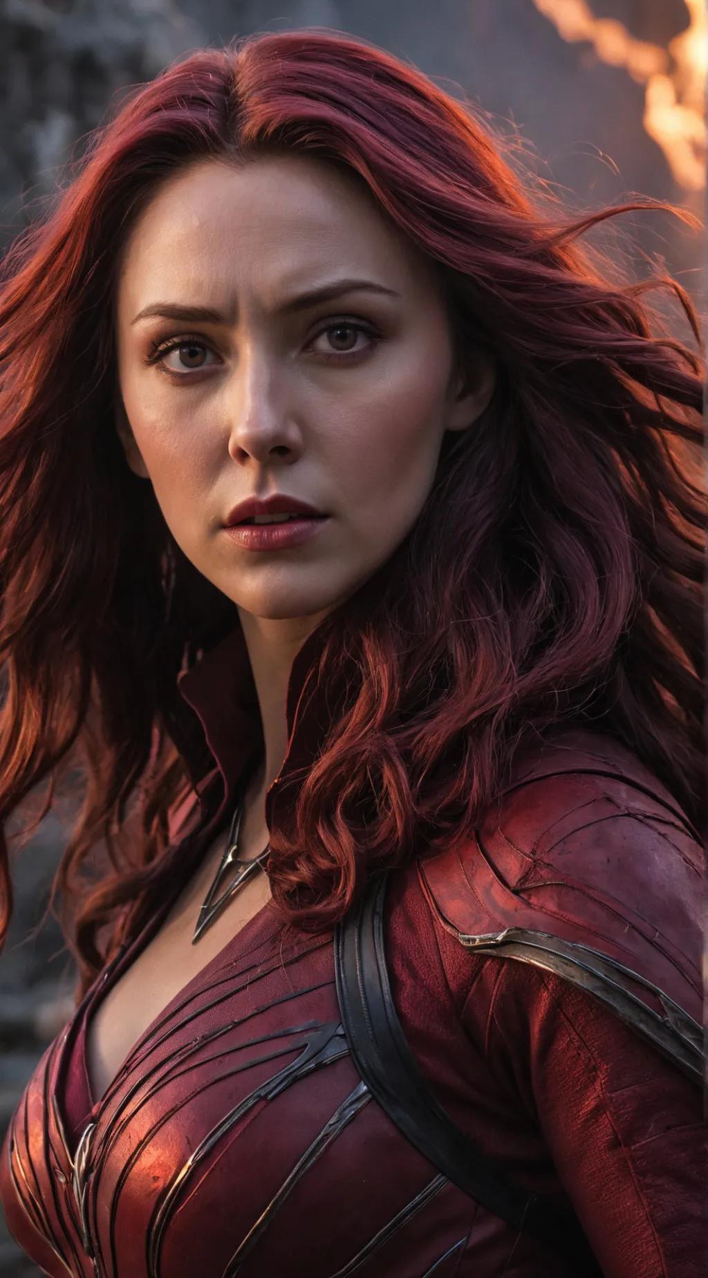 ai character: Wanda Maximoff background