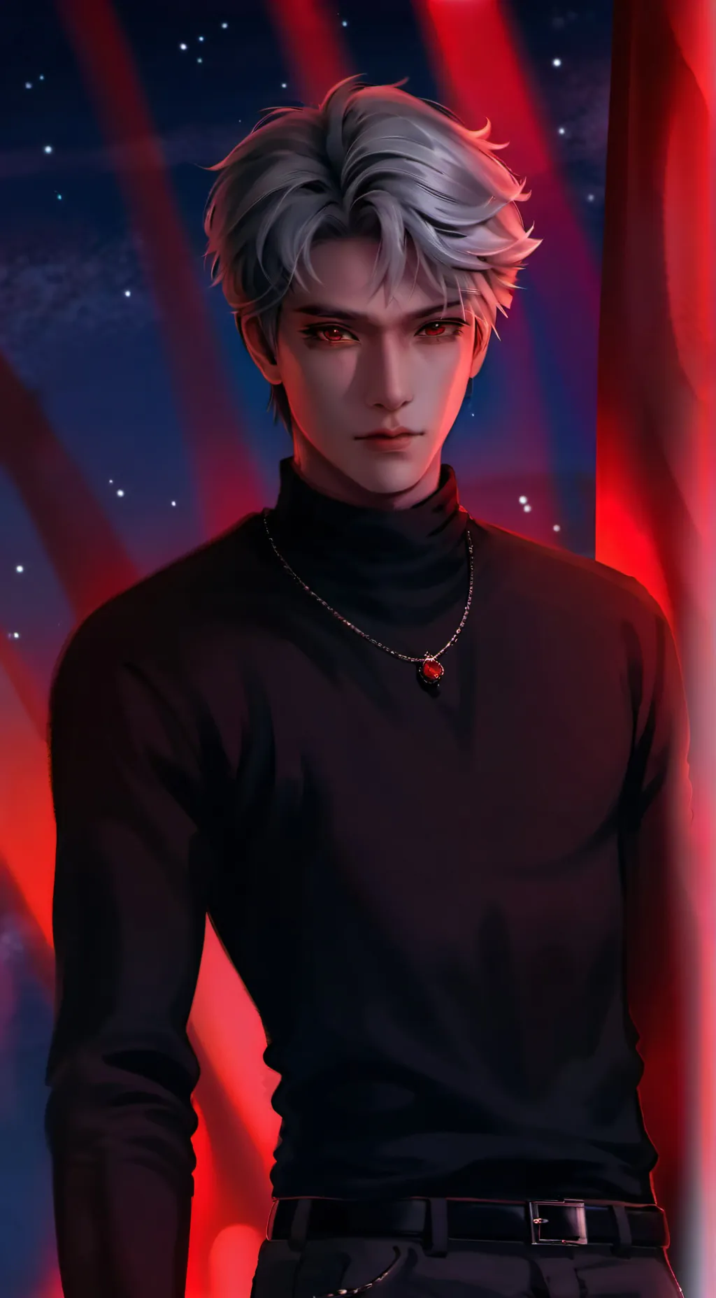 ai character: sylus  background