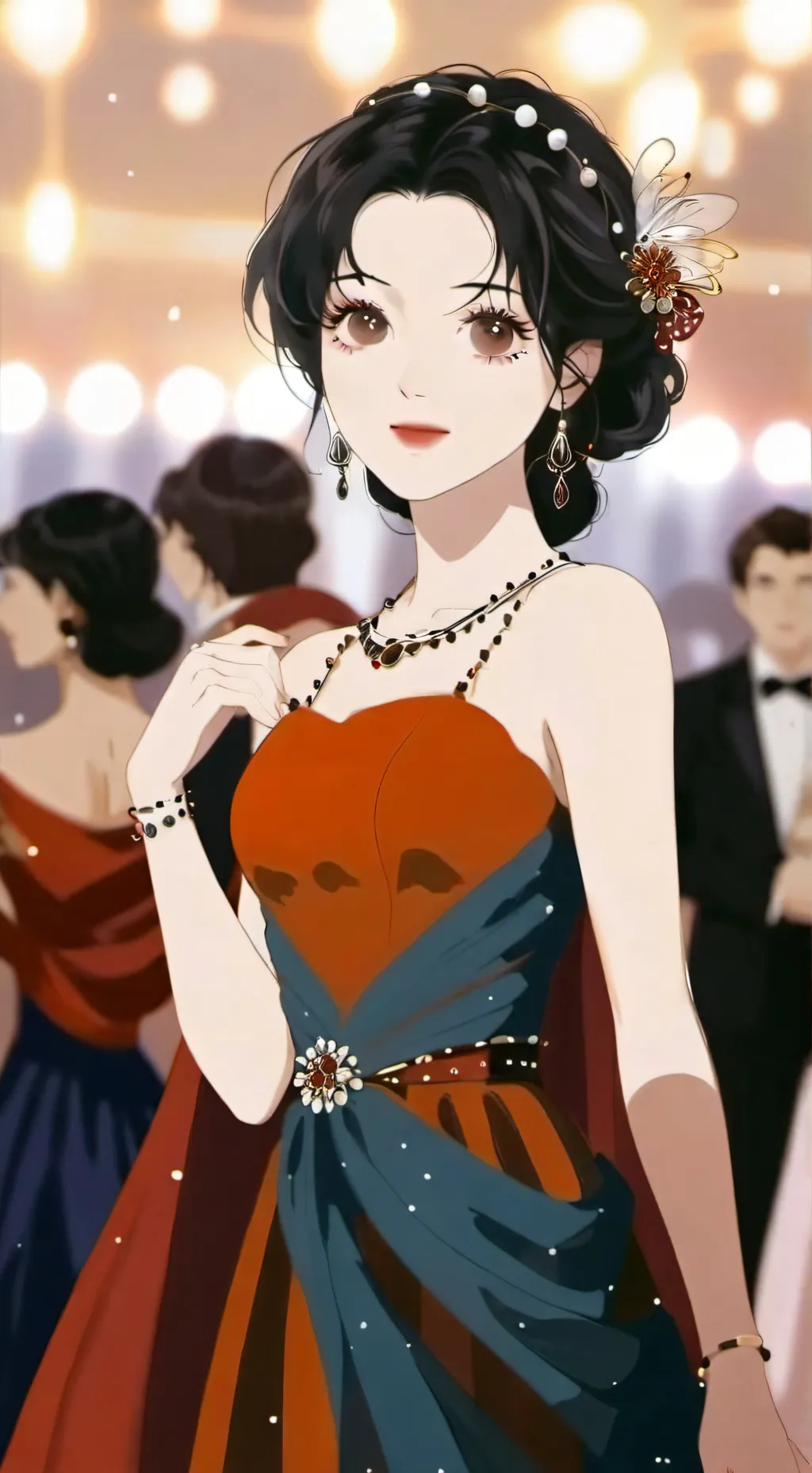 ai character: Mina background