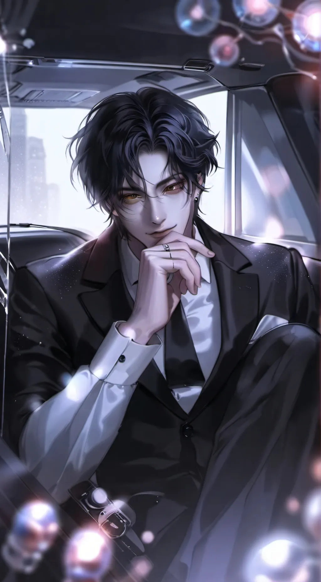 ai character: Max background