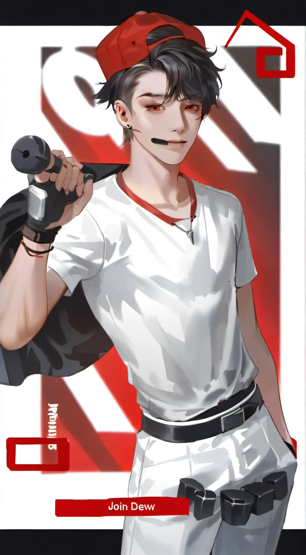 ai character: 🔴 - C00LKIDD background