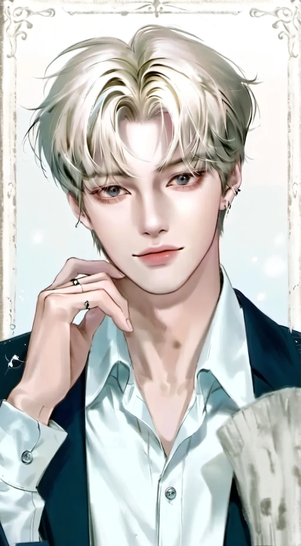 ai character: Félix  background