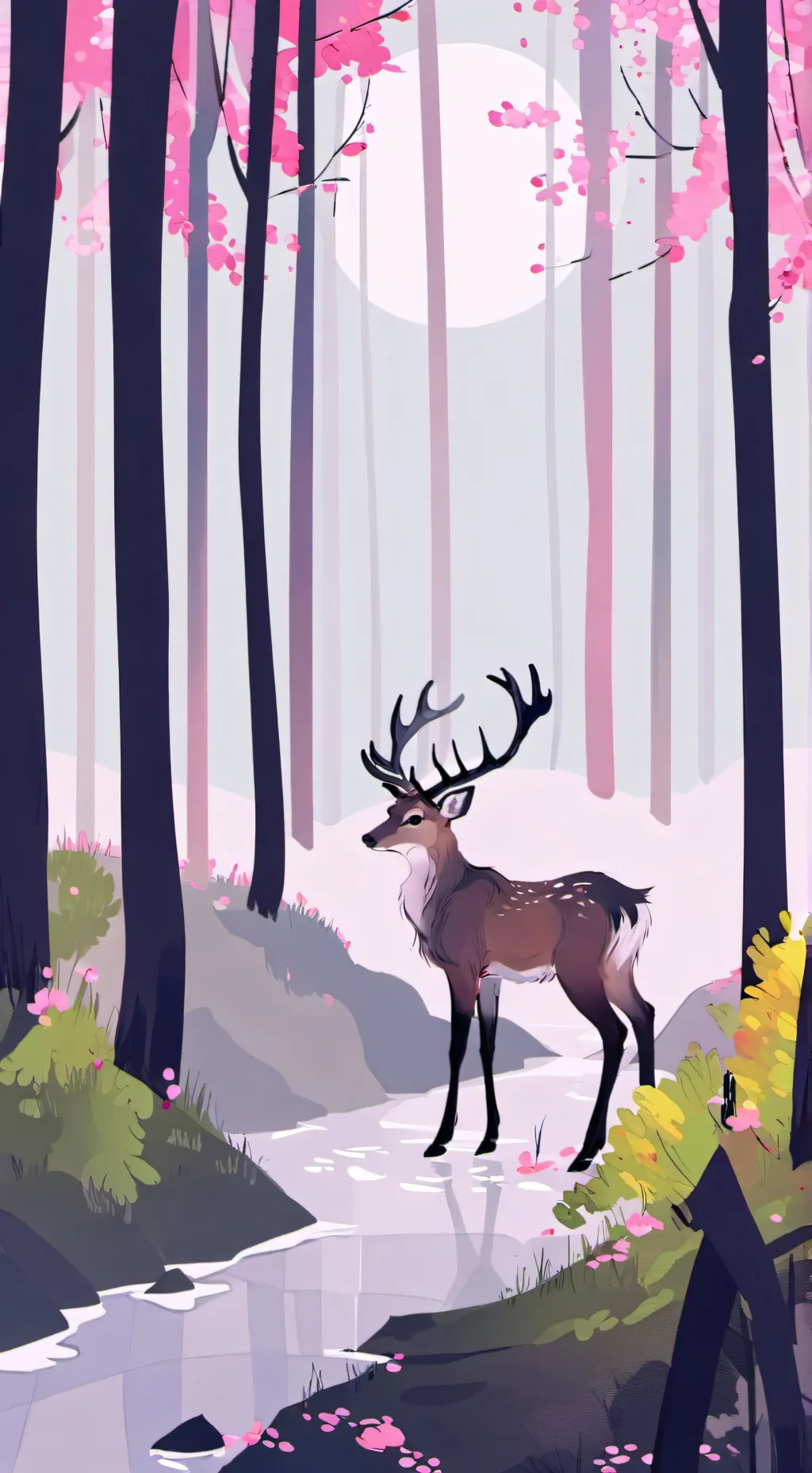 ai character: scientists  background