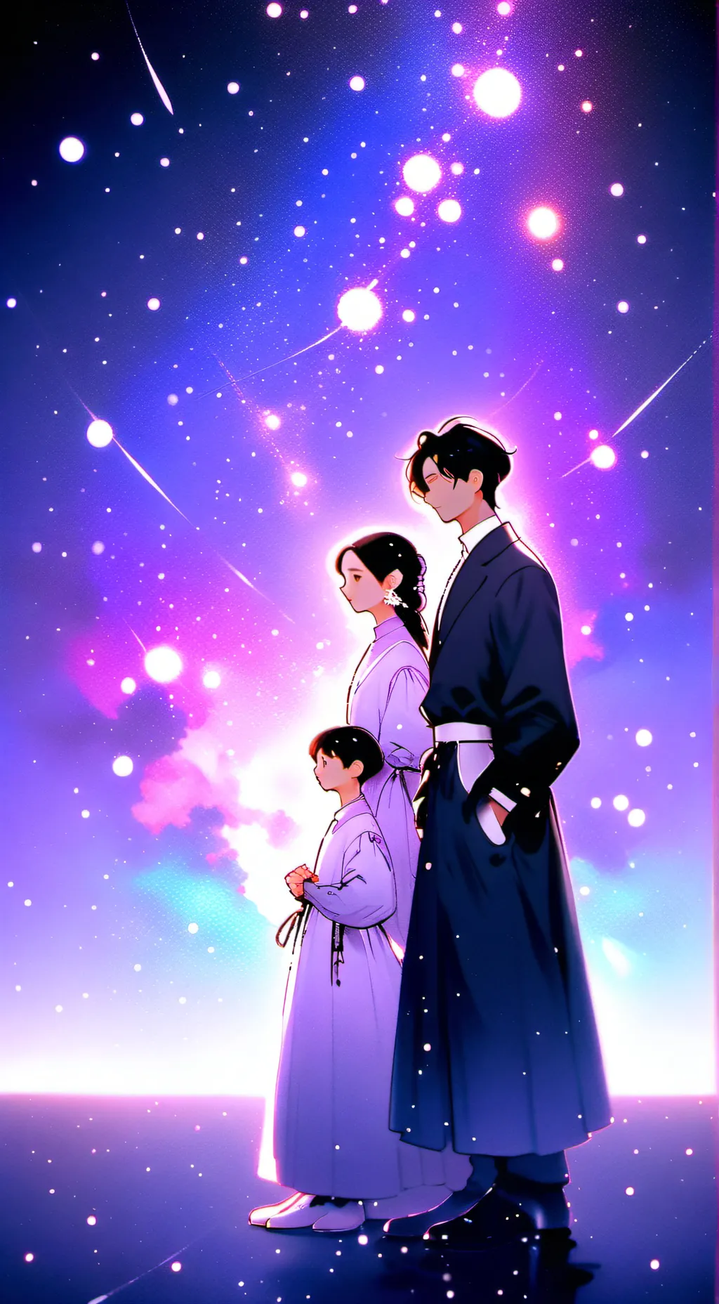 ai character: la famiglia reale background