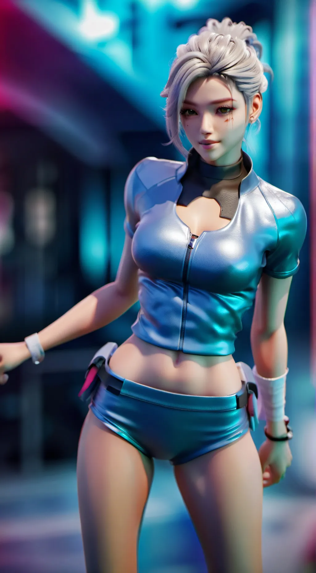 ai character: Grace background